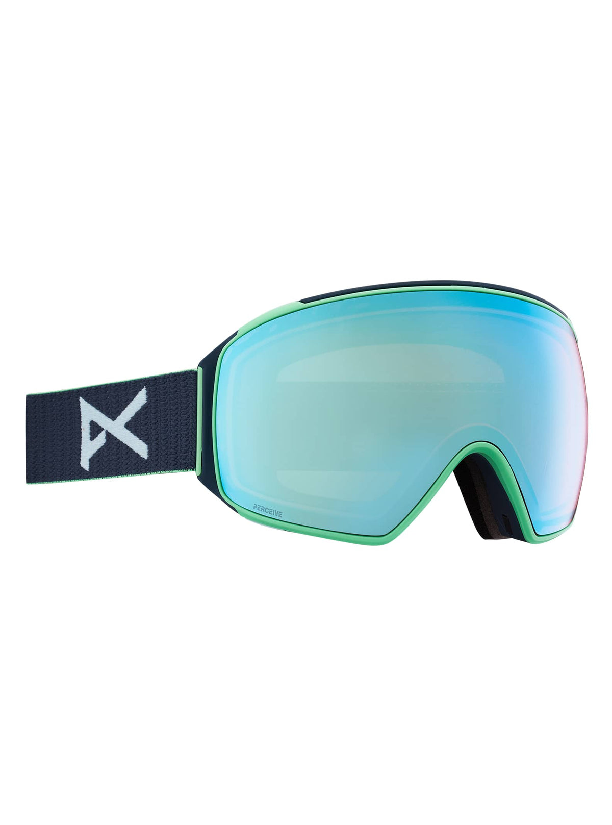 Anon Anon M4 Goggles Toric + Bonus Lens + MFI® Face Mask - Low Bridge Fit Frame: navy, lens: perceive variable blue (21% / s2), spare lens: perceive cloudy pink (53% / s1)