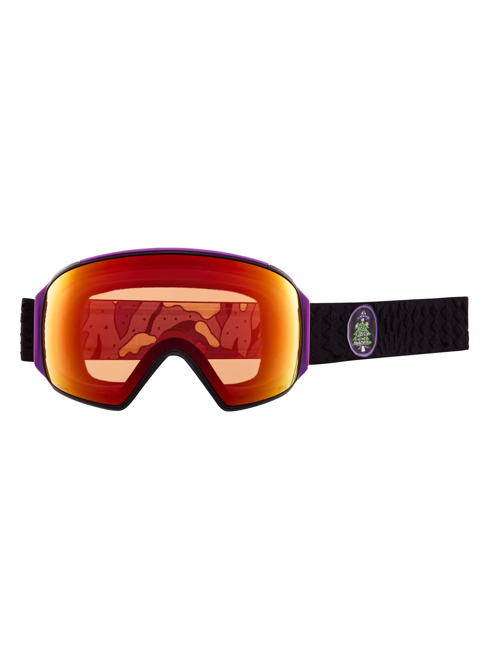 Anon Anon M4 Goggles Toric + Bonus Lens + MFI® Face Mask Frame: mendez, lens: perceive sunny red (14% / s3), spare lens: perceive cloudy burst (59% / s1)
