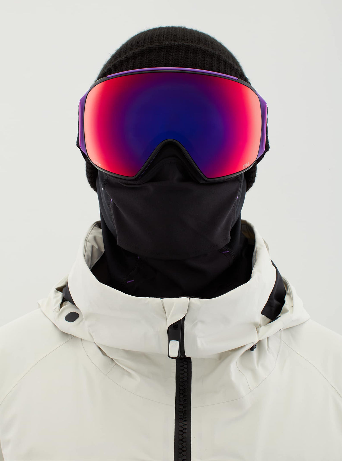 Anon Anon M4 Goggles Toric + Bonus Lens + MFI® Face Mask - Low Bridge Fit Frame: mendez, lens: perceive sunny red (14% / s3), spare lens: perceive cloudy burst (59% / s1)