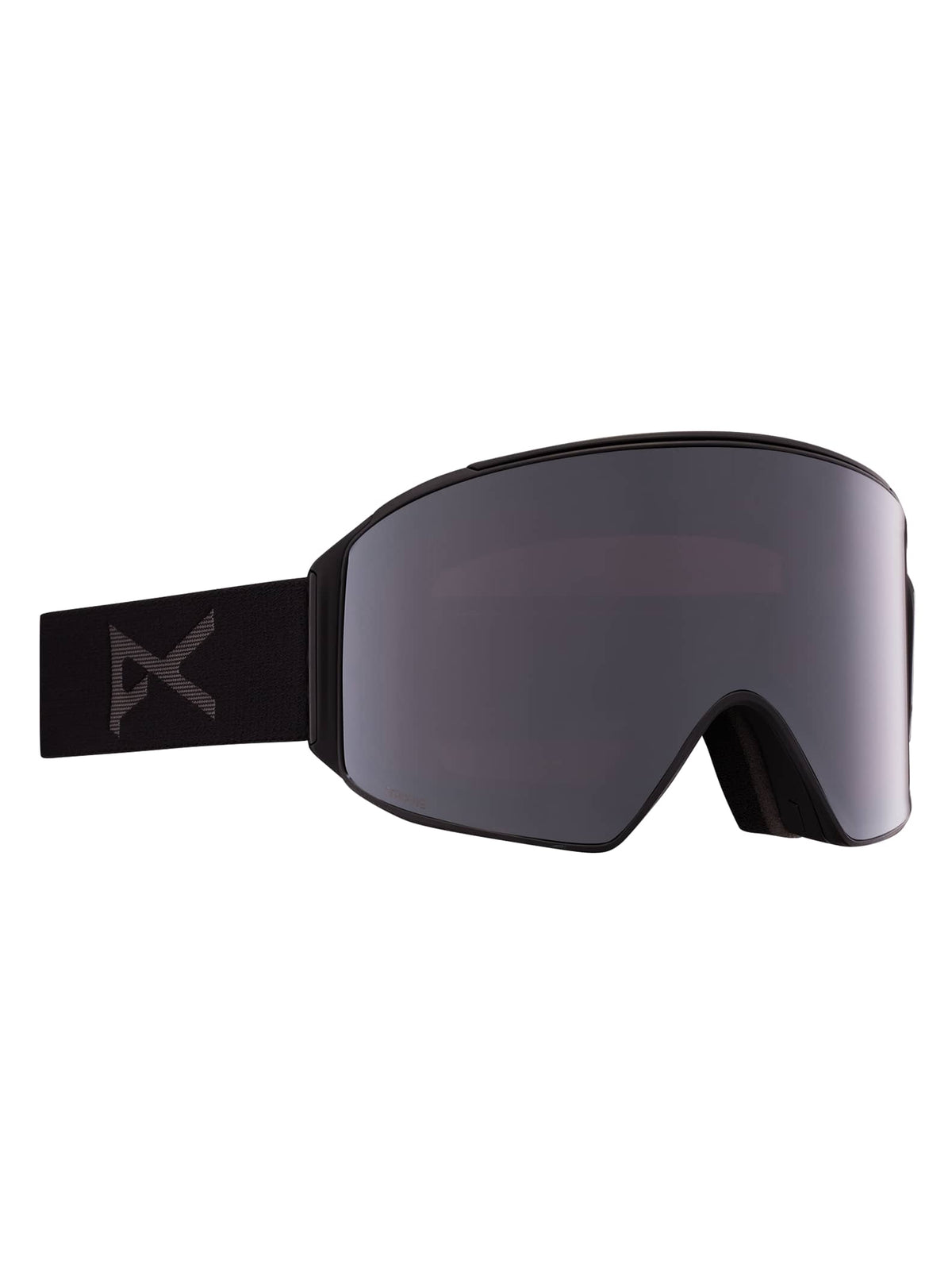 Anon Anon M4 Goggles Cylindrical + Bonus Lens + MFI® Face Mask Frame: smoke, lens: perceive sunny onyx (6% / s4), spare lens: perceive variable violet (34% / s2)