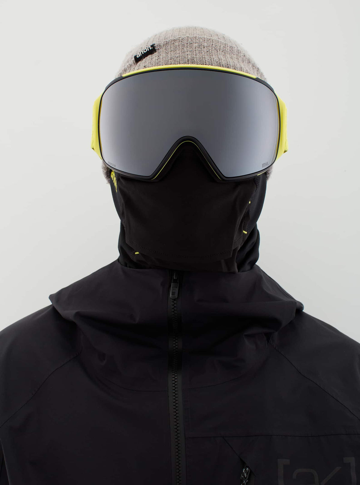 Anon Anon M4 Goggles Toric + Bonus Lens + MFI® Face Mask Frame: lemon, lens: perceive sunny onyx (6% / s4), spare lens: perceive variable violet (34% / s2)