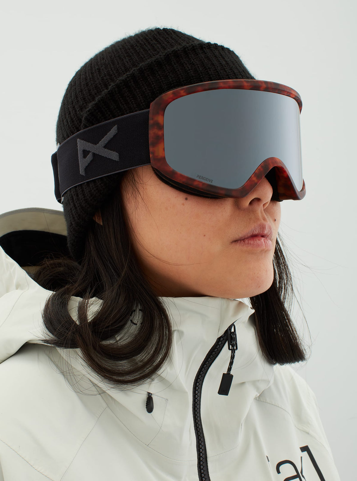Anon Anon Insight Goggles + Bonus Lens Frame: tort, lens: perceive sunny onyx (6% / s4), spare lens: amber (55% / s1)