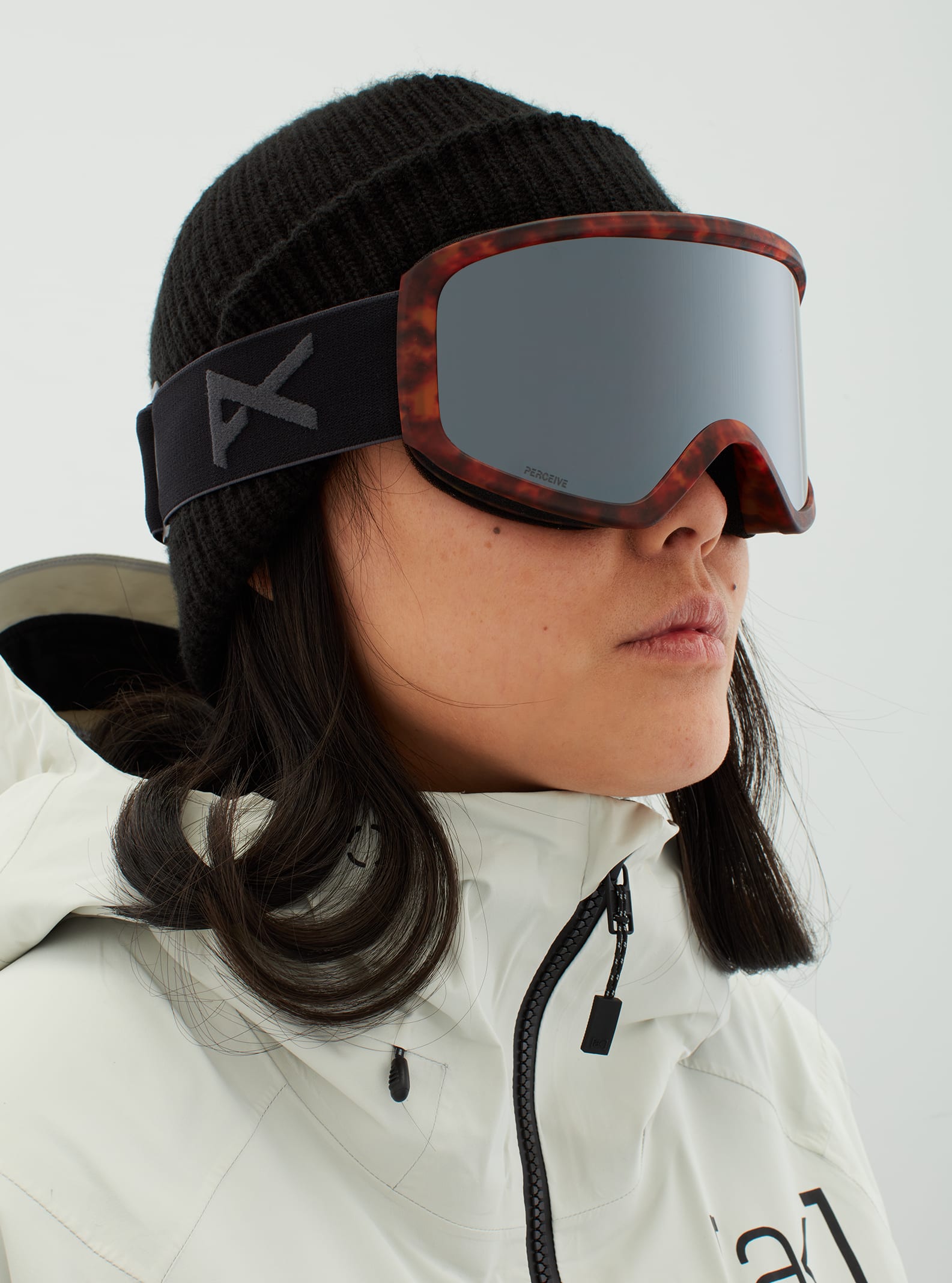 Anon Anon Insight Goggles + Bonus Lens Frame: tort, lens: perceive sunny onyx (6% / s4), spare lens: amber (55% / s1)