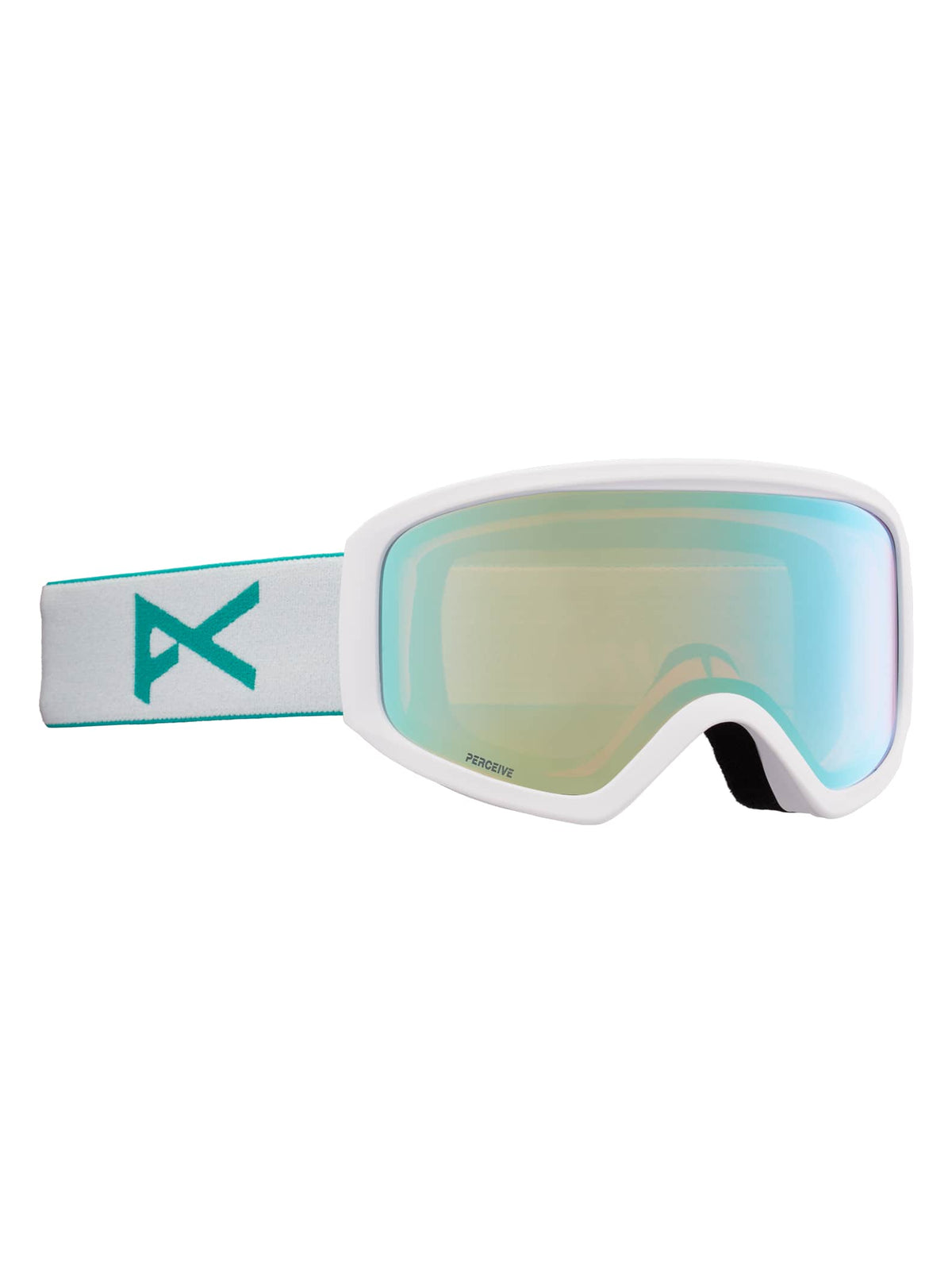 Anon Anon Insight Goggles + Bonus Lens Frame: white, lens: perceive variable blue (21% / s2), spare lens: amber (55% / s1)