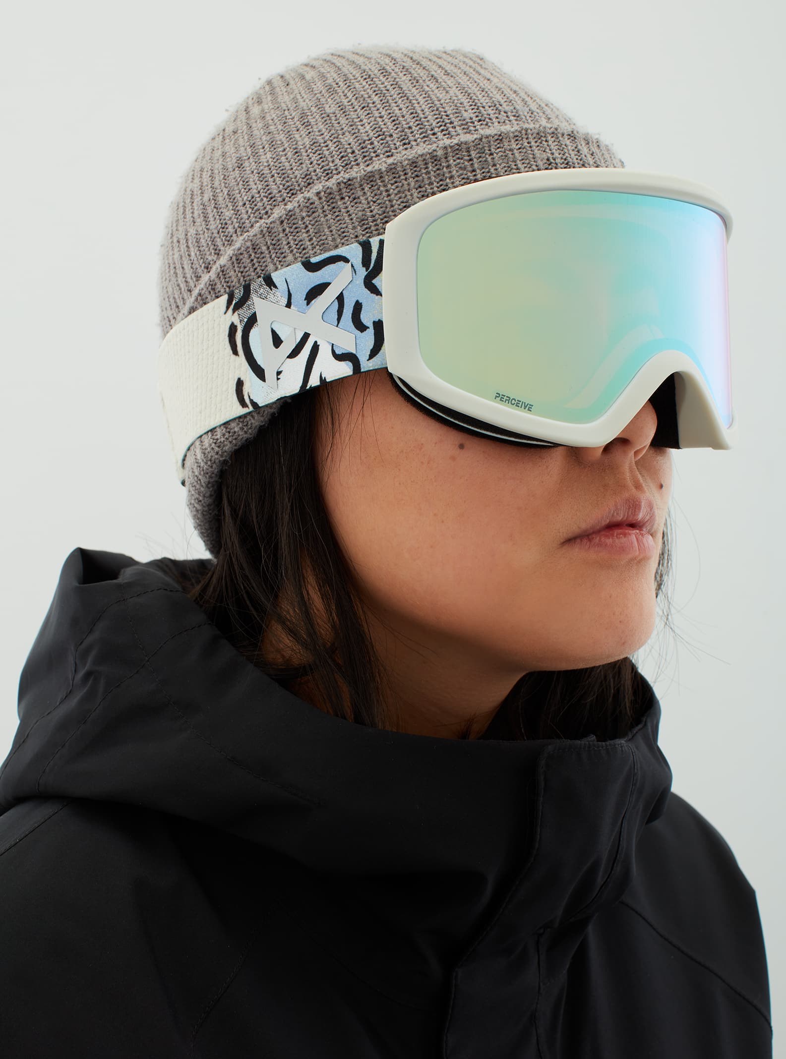 Anon Anon Insight Goggles + Bonus Lens Frame: powder, lens: perceive variable blue (21% / s2), spare lens: amber (55% / s1)