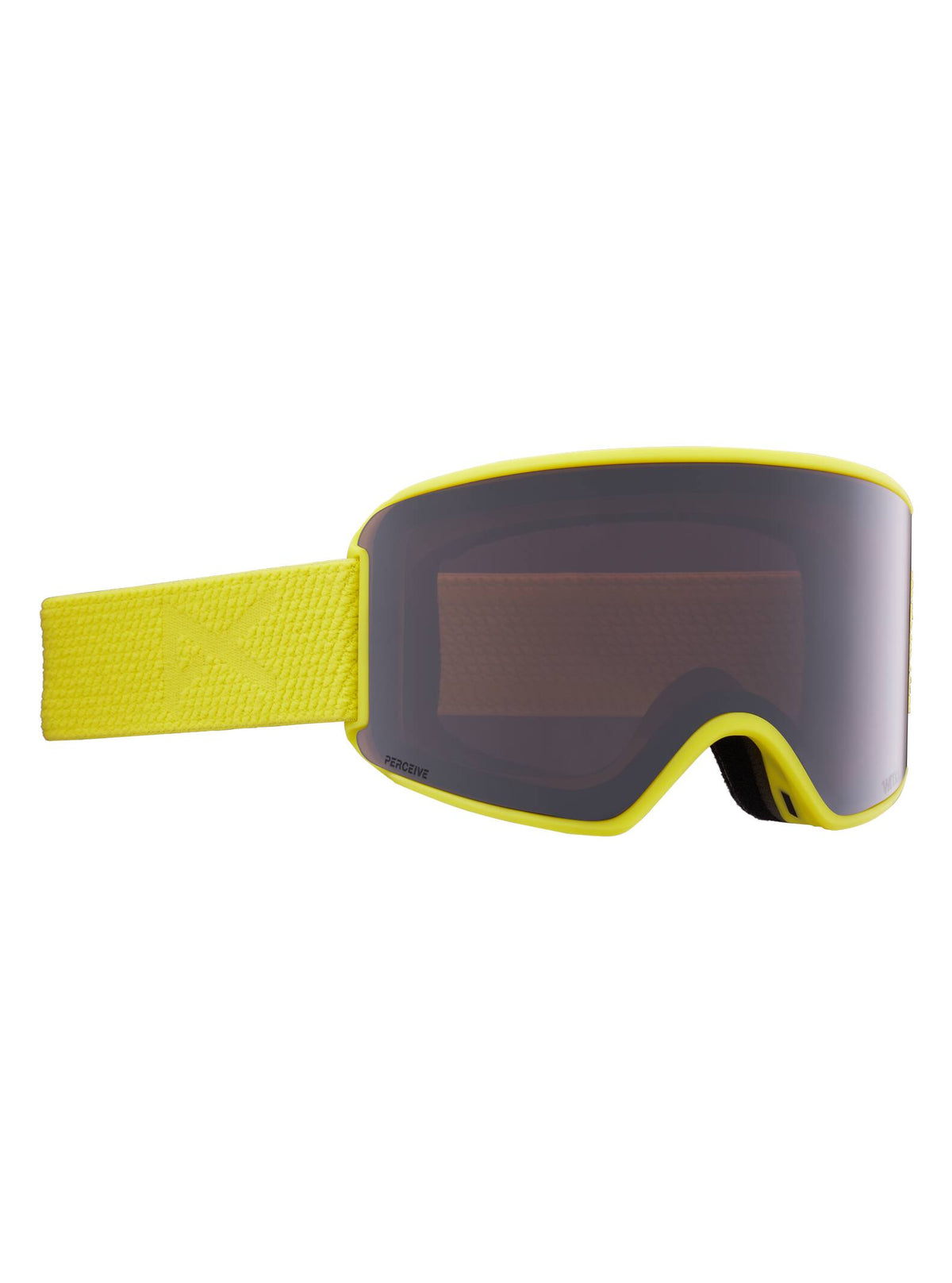 Anon Anon WM3 Goggles + Bonus Lens + MFI® Face Mask - Low Bridge Fit Frame: lemon, lens: perceive sunny onyx (6% / s4), spare lens: perceive variable violet (34% / s2)