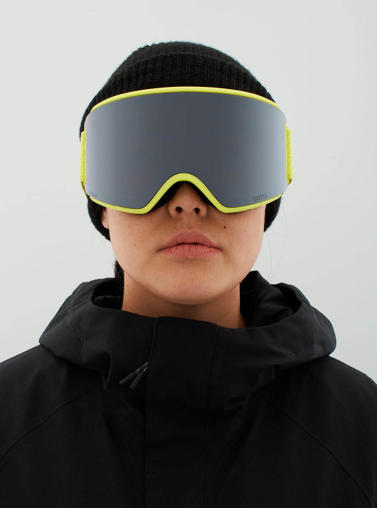 Anon Anon WM3 Goggles + Bonus Lens - Low Bridge Fit Frame: lemon, lens: perceive sunny onyx (6% / s4), spare lens: perceive variable violet (34% / s2)