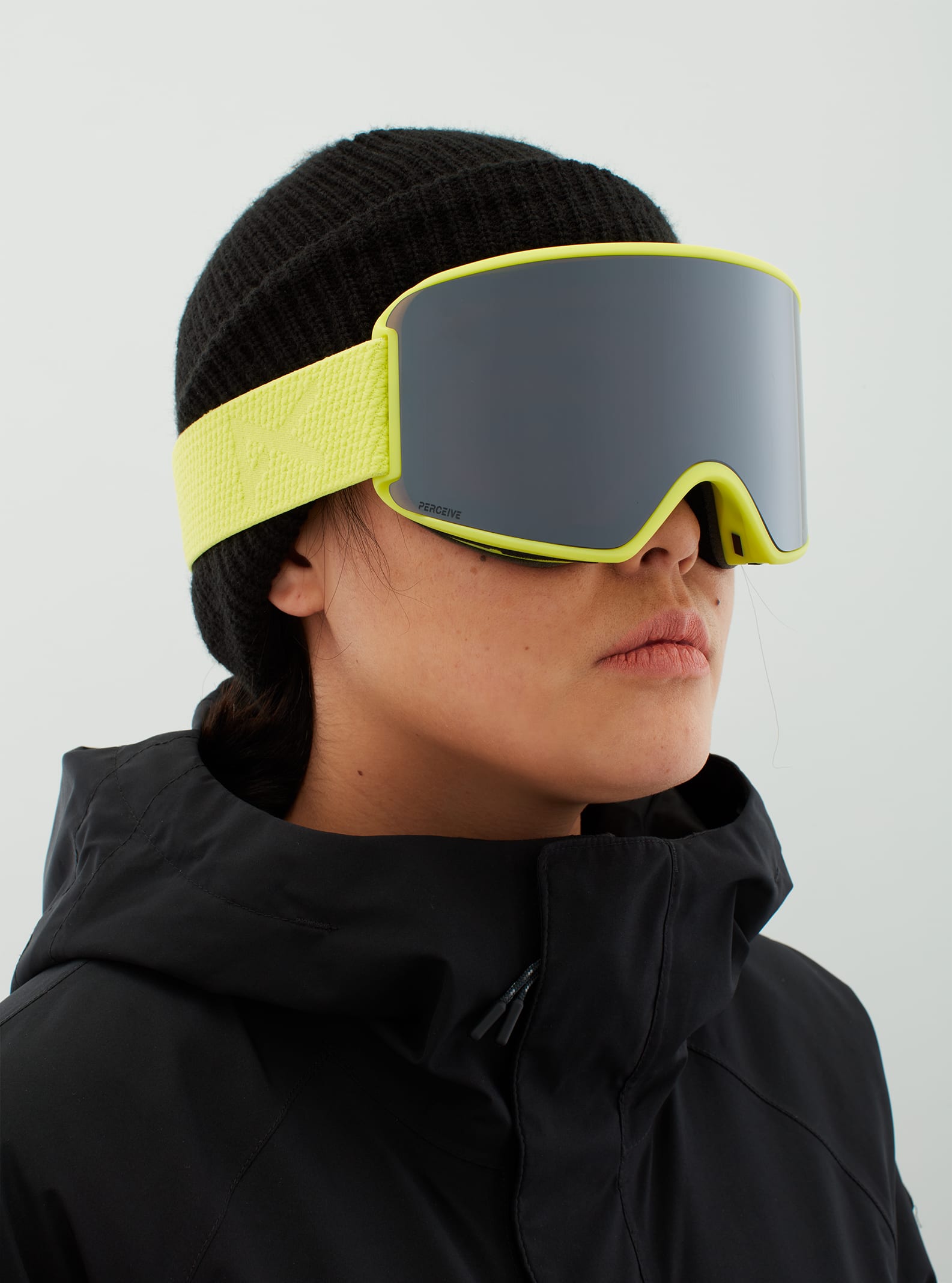 Anon Anon WM3 Goggles + Bonus Lens - Low Bridge Fit Frame: lemon, lens: perceive sunny onyx (6% / s4), spare lens: perceive variable violet (34% / s2)