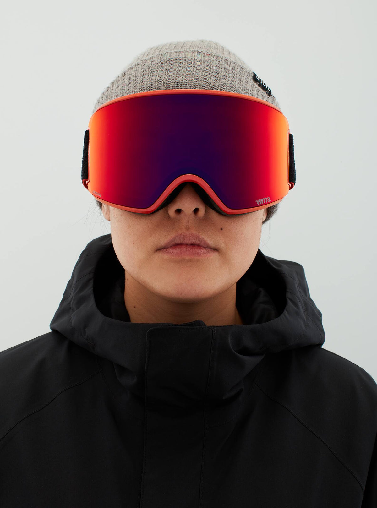 Anon Anon WM3 Goggles + Bonus Lens - Low Bridge Fit Frame: orange.com, lens: perceive sunny red (14% / s3), spare lens: perceive cloudy burst (59% / s1)