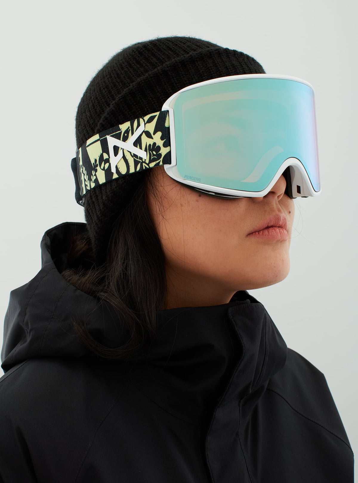 Anon Anon WM3 Goggles + Bonus Lens - Low Bridge Fit Frame: sophy hollington, lens: perceive variable blue (21% / s2), spare lens: perceive cloudy pink (53% / s1)