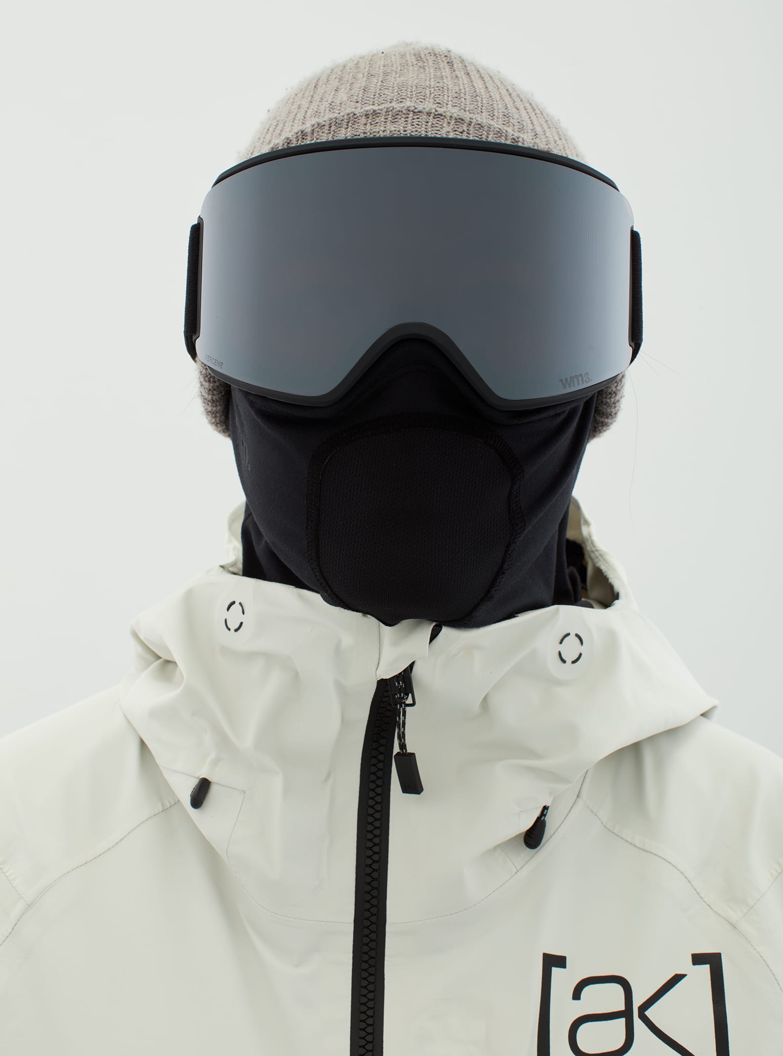 Anon Anon WM3 Goggles + Bonus Lens + MFI® Face Mask Frame: smoke, lens: perceive sunny onyx (6% / s4), spare lens: perceive variable violet (34% / s2)