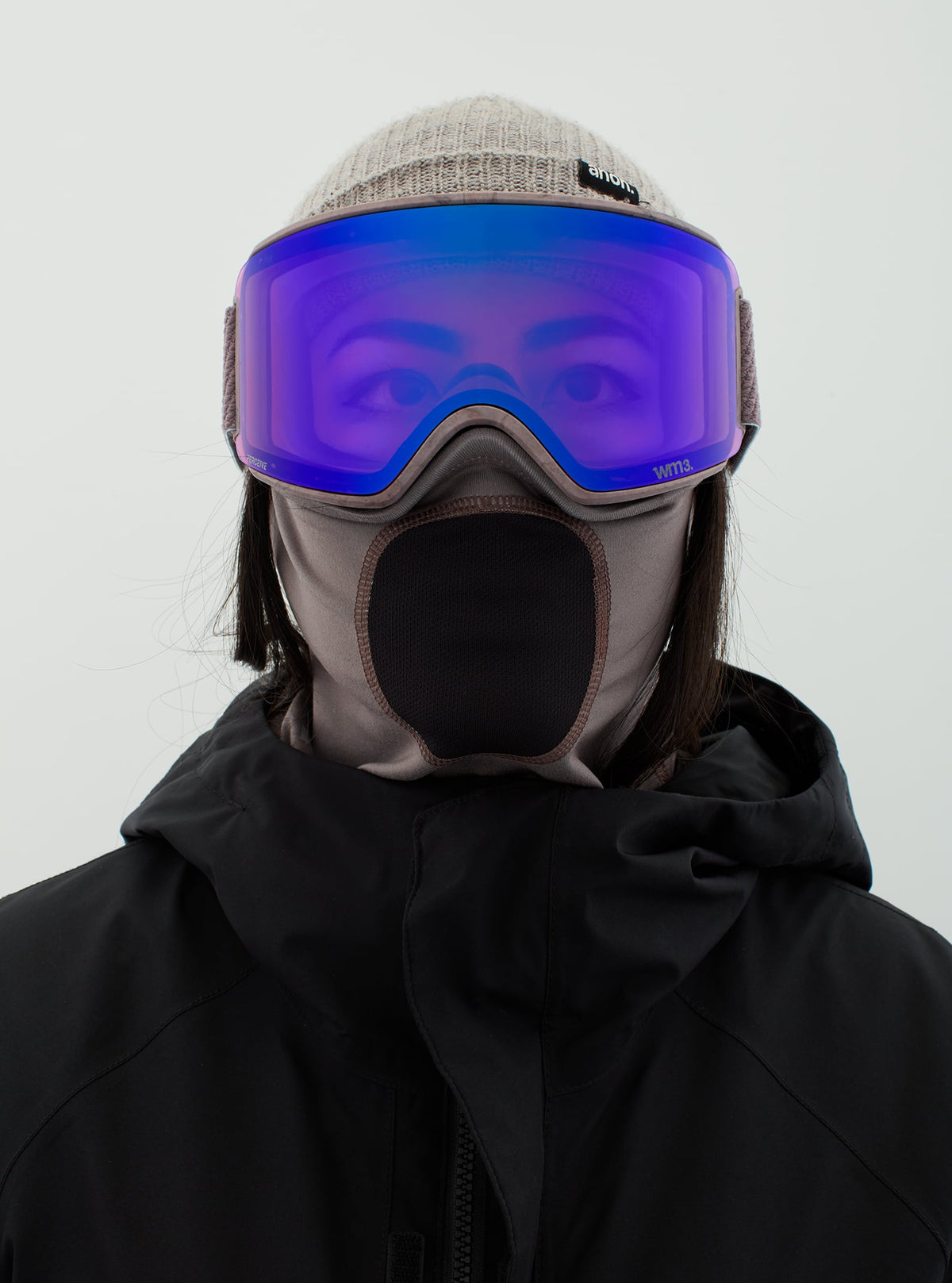 Anon Anon WM3 Goggles + Bonus Lens + MFI® Face Mask Frame: purple, lens: perceive variable violet (34% / s2), spare lens: perceive sunny onyx (6% / s4)