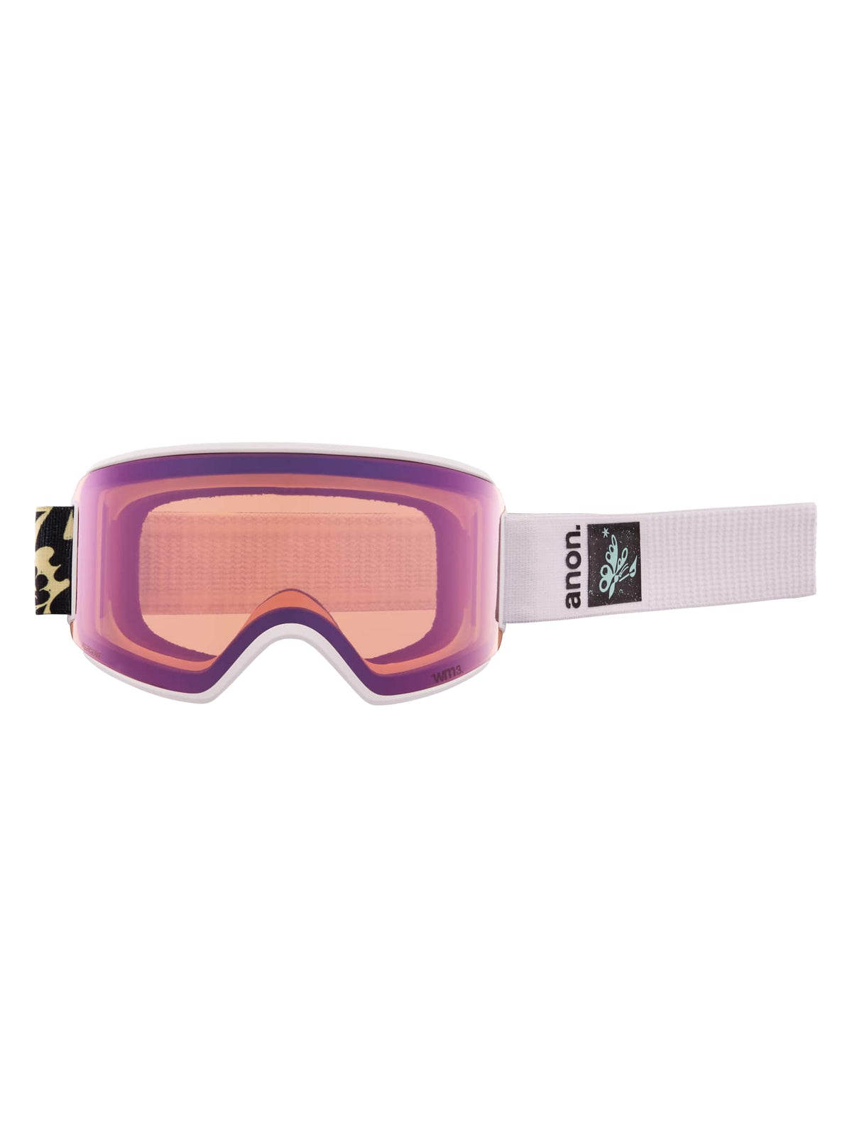 Anon Anon WM3 Goggles + Bonus Lens Frame: sophy hollington, lens: perceive variable blue (21% / s2), spare lens: perceive cloudy pink (53% / s1)