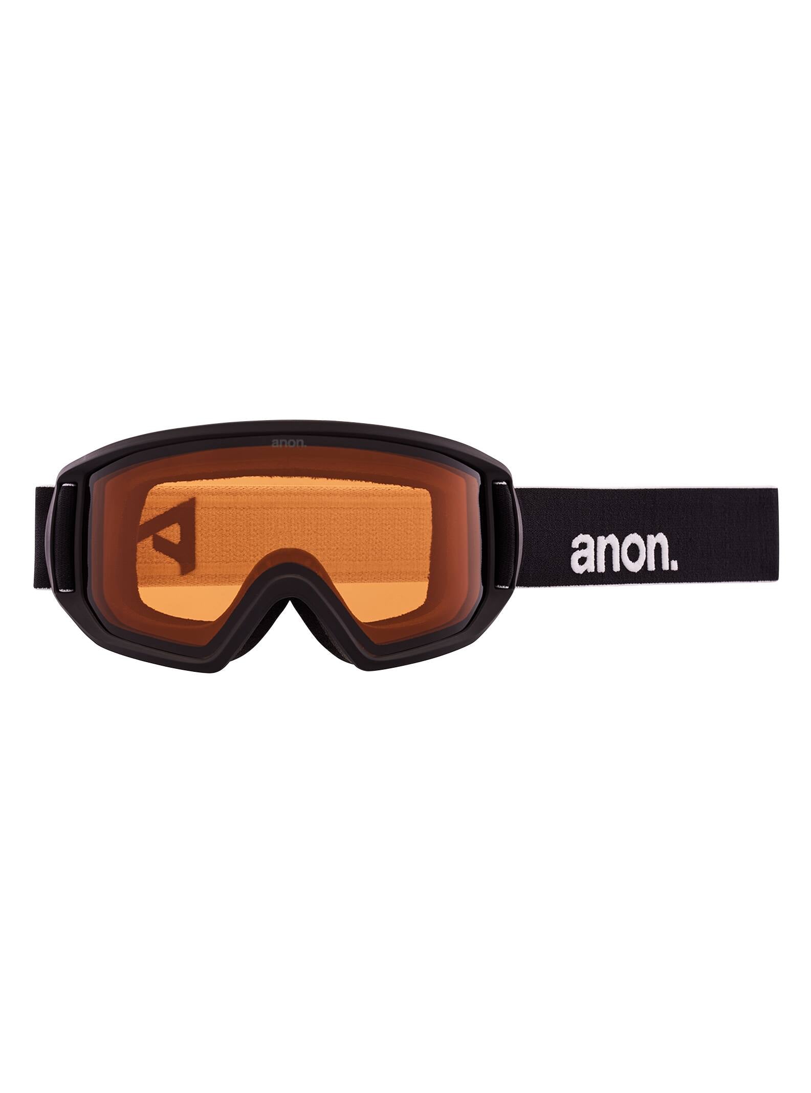 Anon Anon Relapse Goggles Snapback + Bonus Lens + MFI® Face Mask - Low Bridge Fit Frame: black, lens: perceive variable green (22% / s2)
