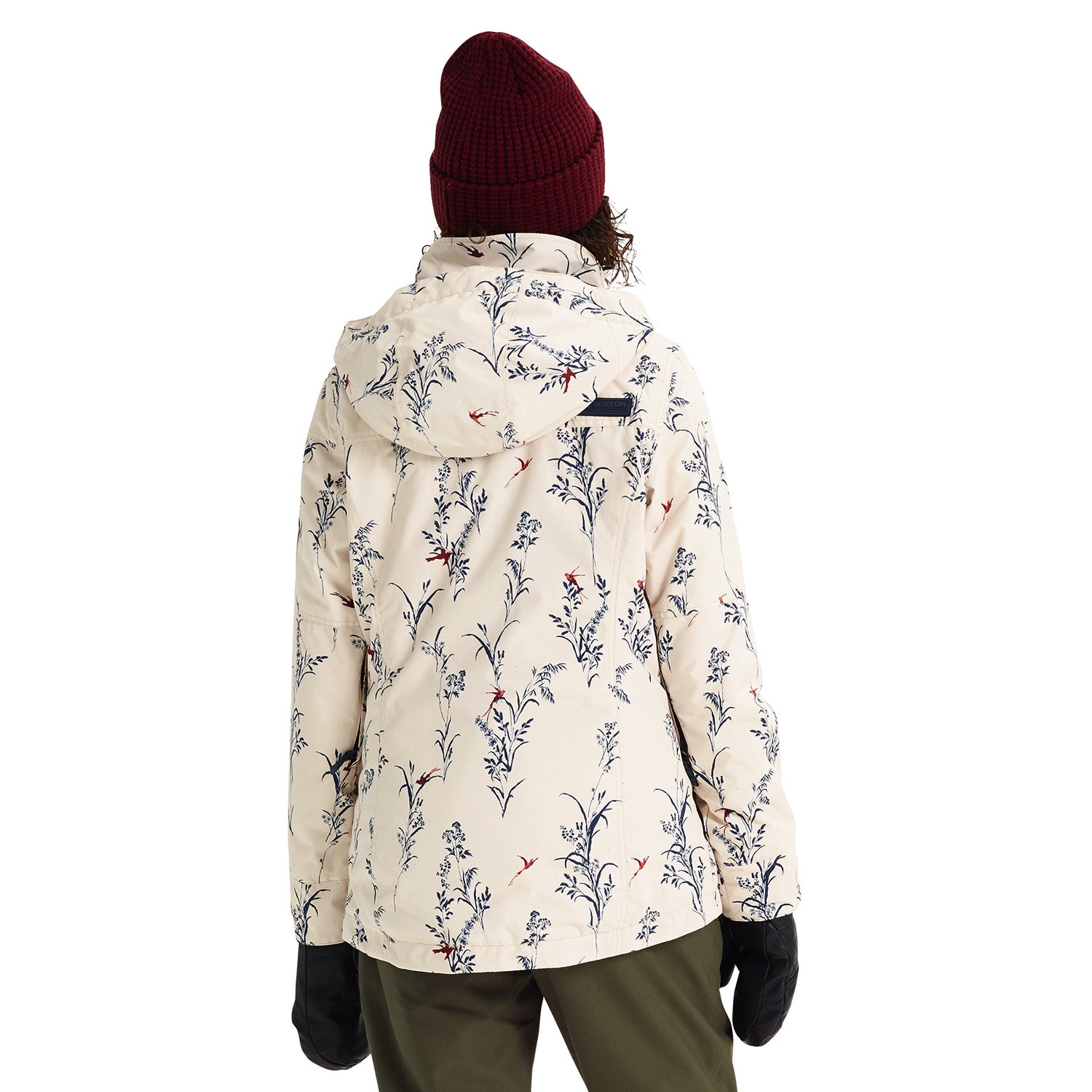 Burton Jet Set Snowboard Jacket 2019 Canvas Birds