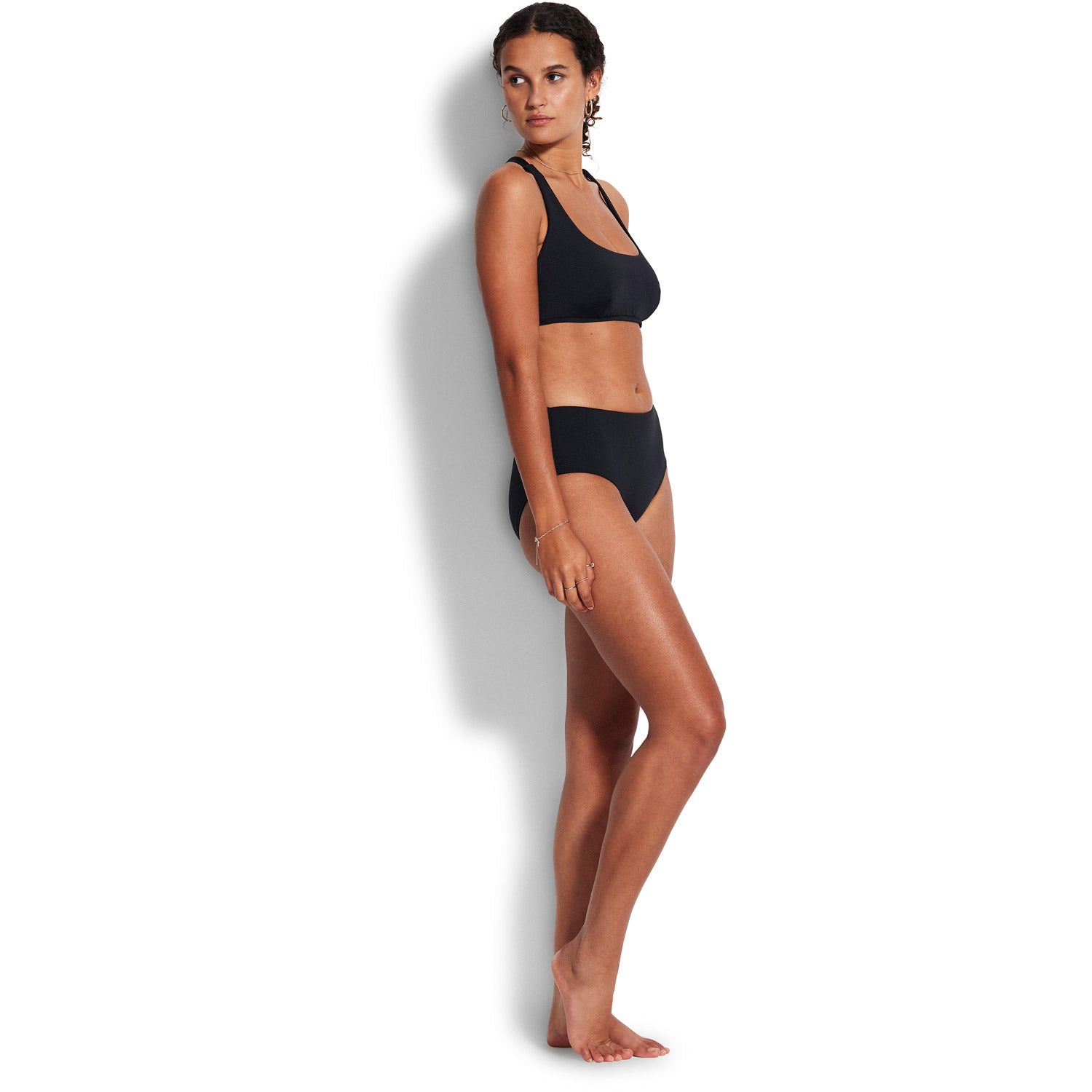 Collective Wide Side Retro Bikini Bottom