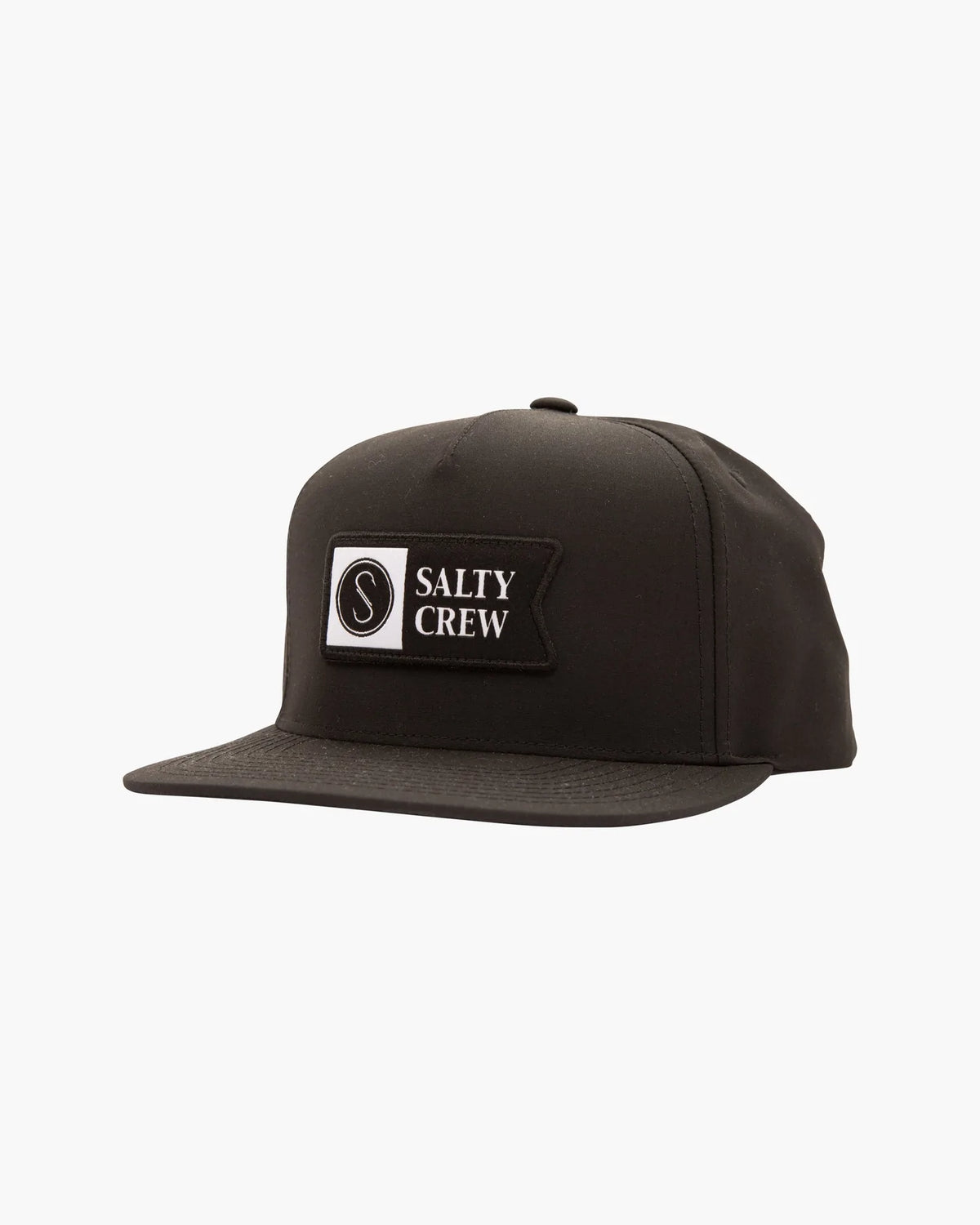 Salty Crew Alpha Tech 5 Panel Black
