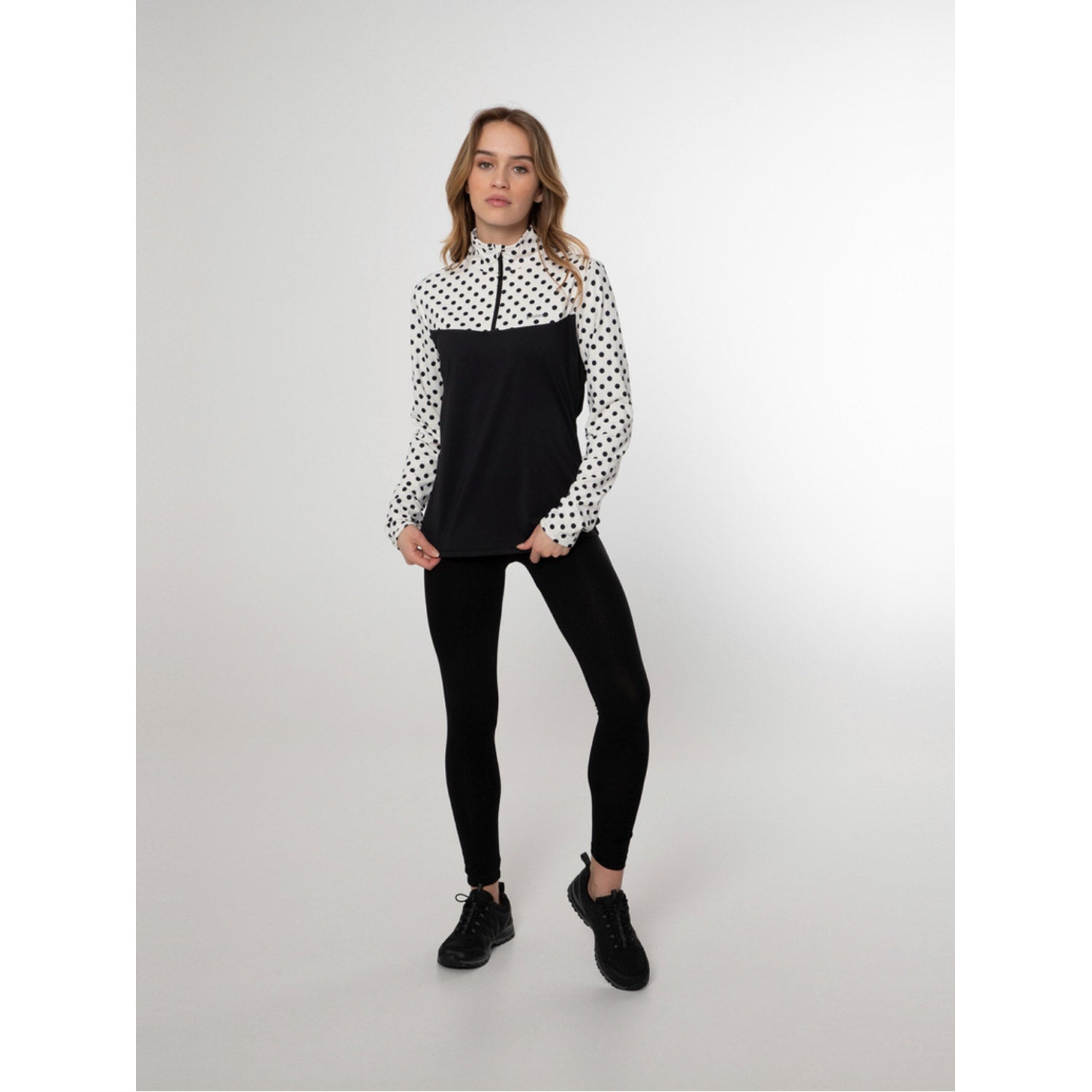Samke 1/4 Zip Ladies Skivvy Top 2022