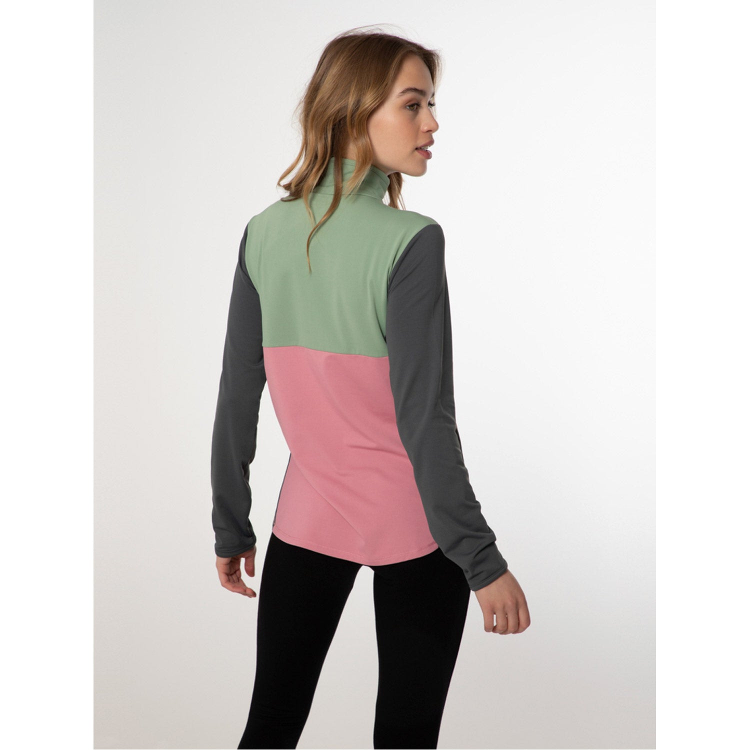 Meissas 1/4 Zip Skivvy Top
