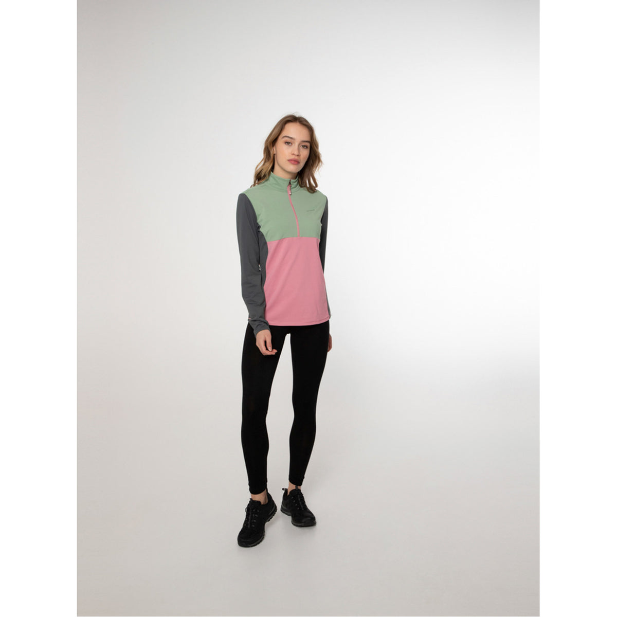 Meissas 1/4 Zip Skivvy Top