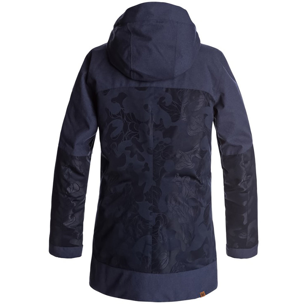Roxy Torah Bright Stormfall Snow Jacket 2018 Peacoat