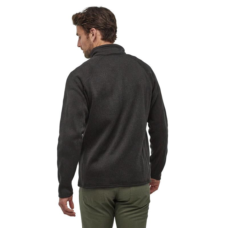 Patagonia Men's Better Sweater 1/4 Zip - Black Black