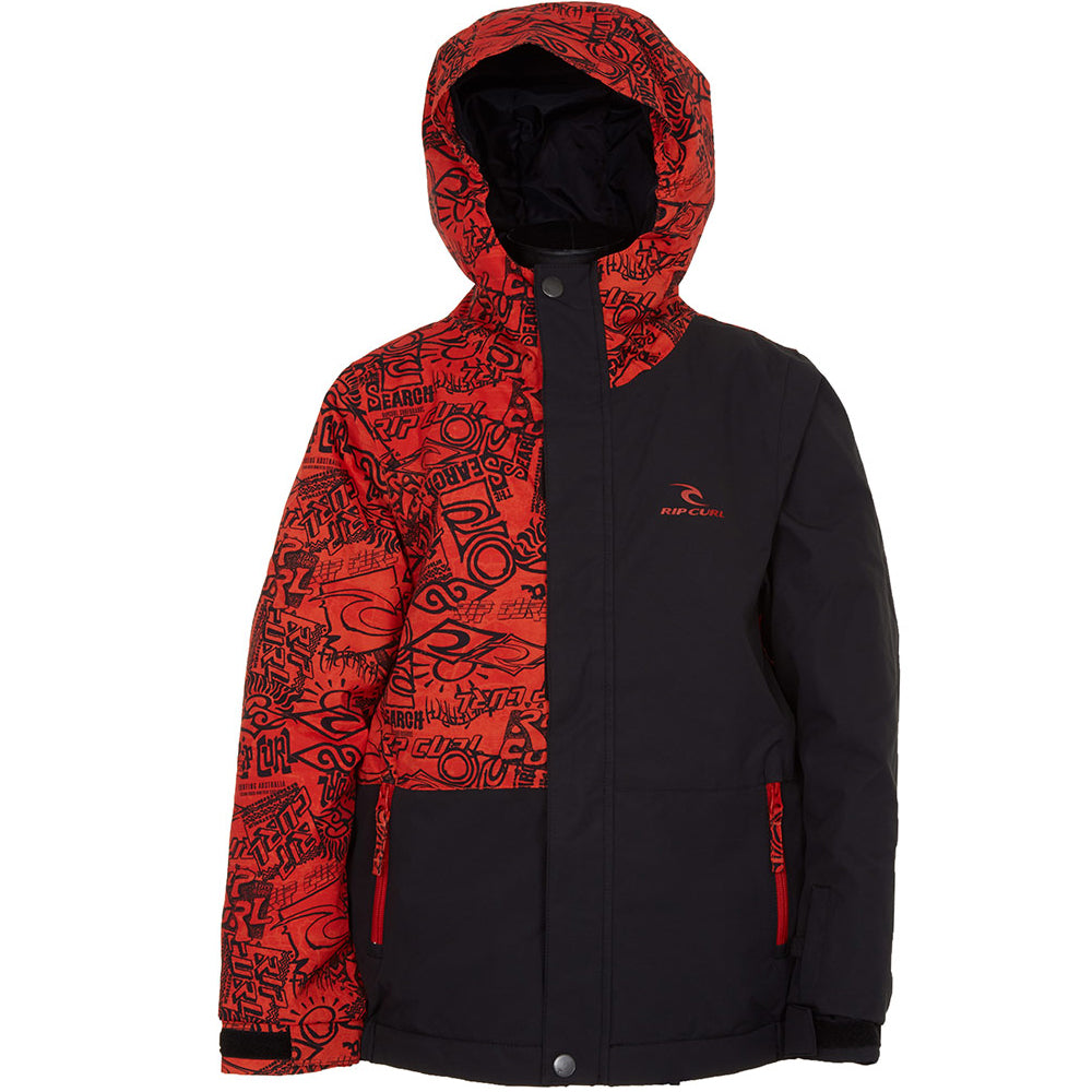 Ripcurl Enigma Printed Kids Snow Jacket 2018 Orange.com