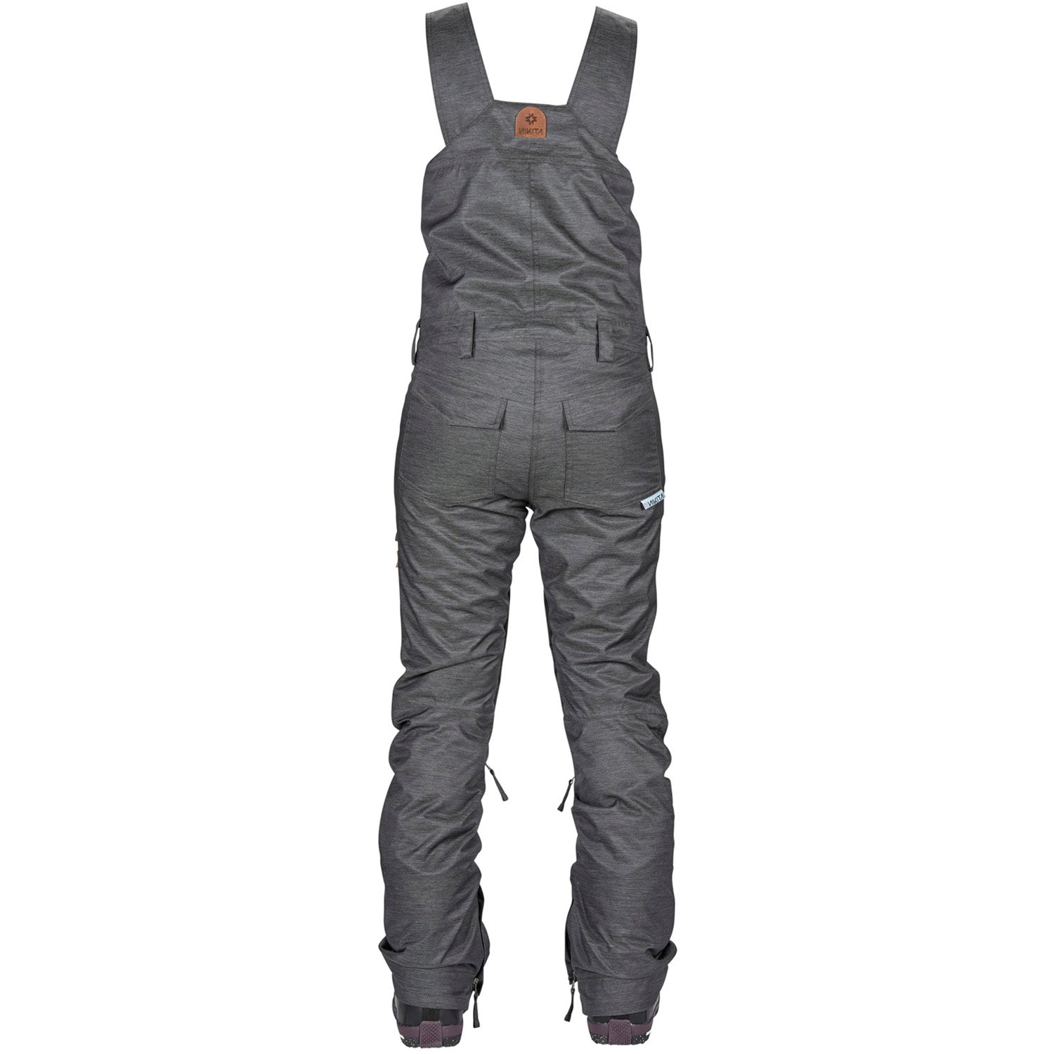 Nikita Evergreen Denim Bib Snowboard Pant 2019 Black