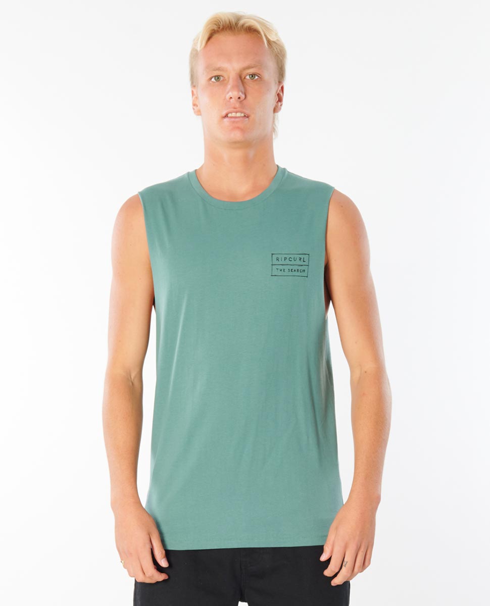 Rip Curl 50/50 Scratch Muscle Bluestone
