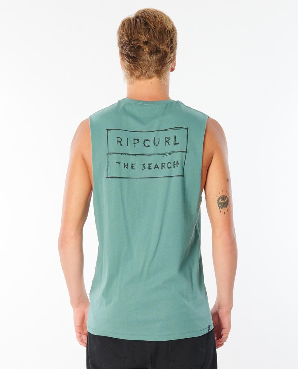 Rip Curl 50/50 Scratch Muscle Bluestone