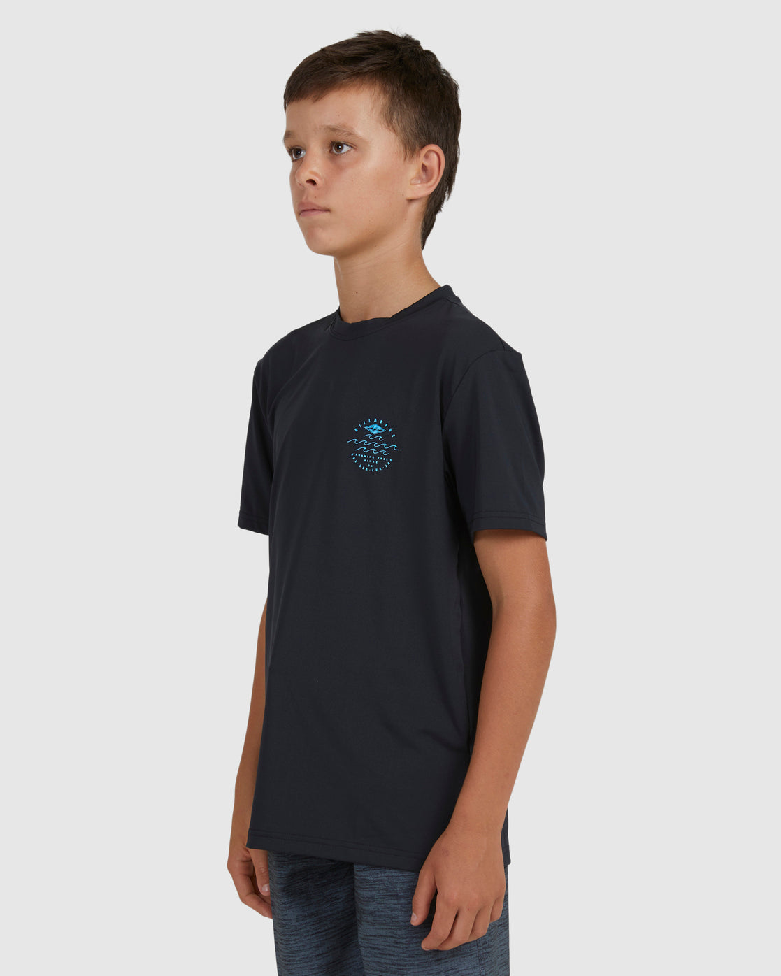 Boys 8-16 Wavey Davey Loose Fit Short Sleeve Rash Vest