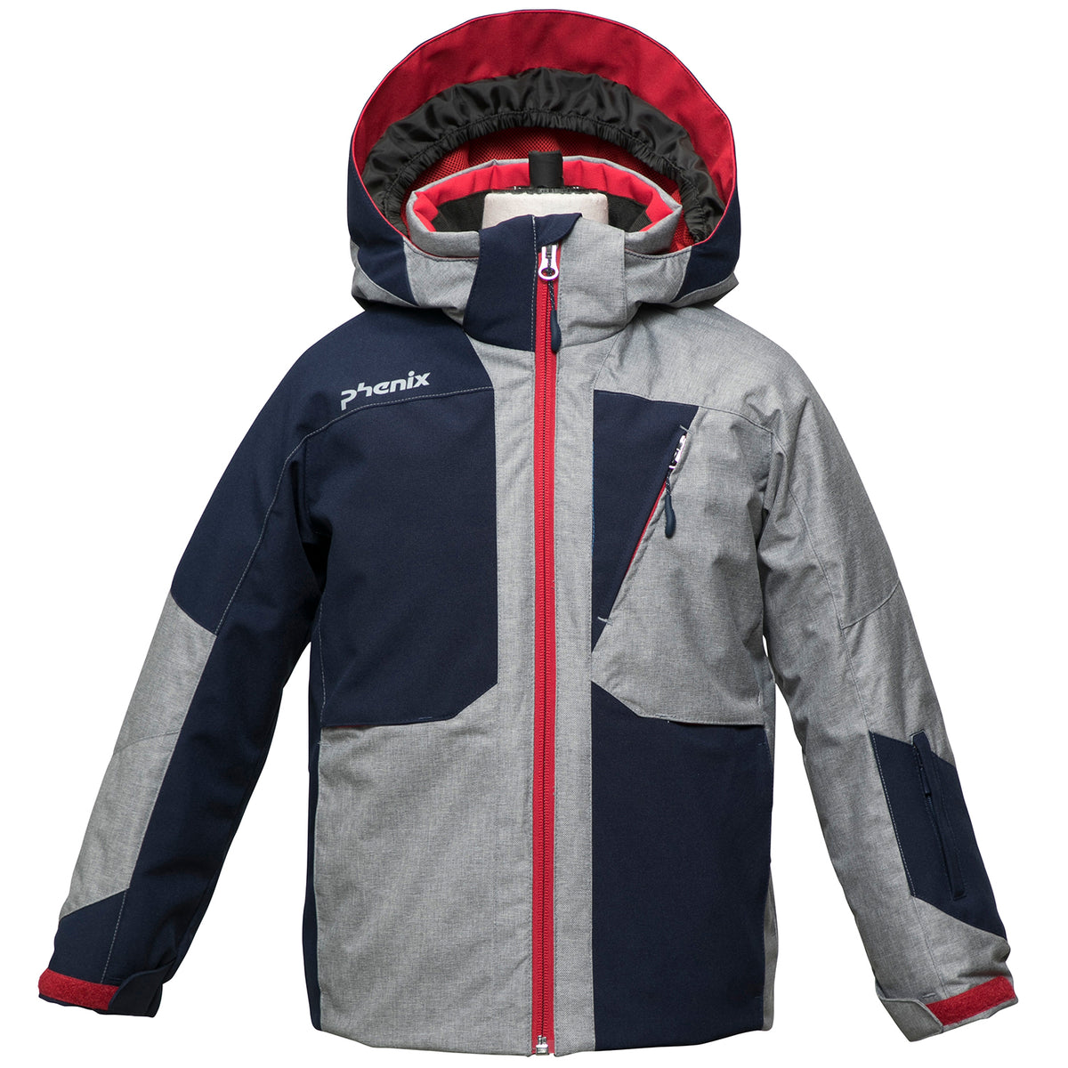 Phenix Mash IV Jr Ski Jacket 2019 Heather Grey