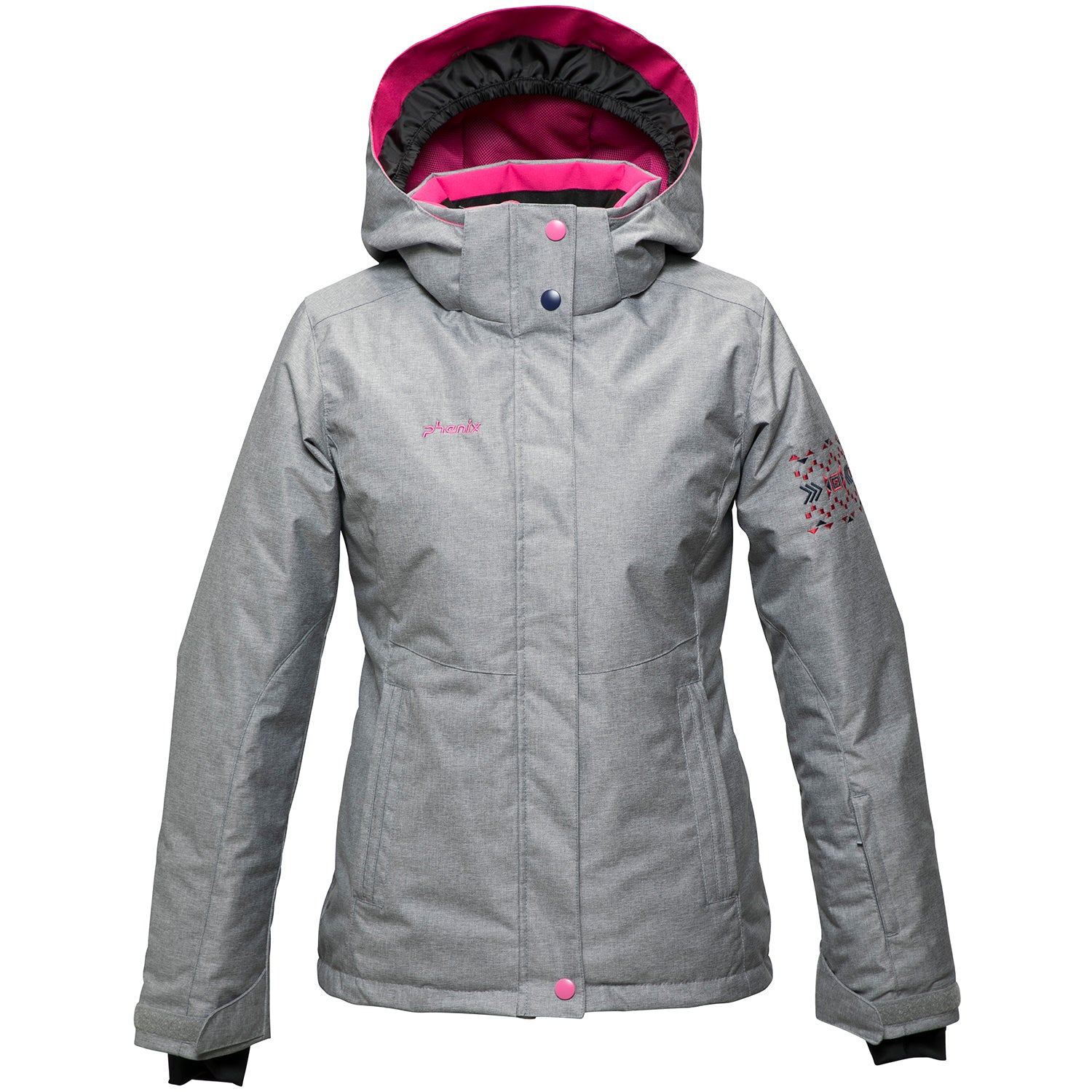 Phenix Rihanna Jr Ski Jacket 2019 Heather Grey
