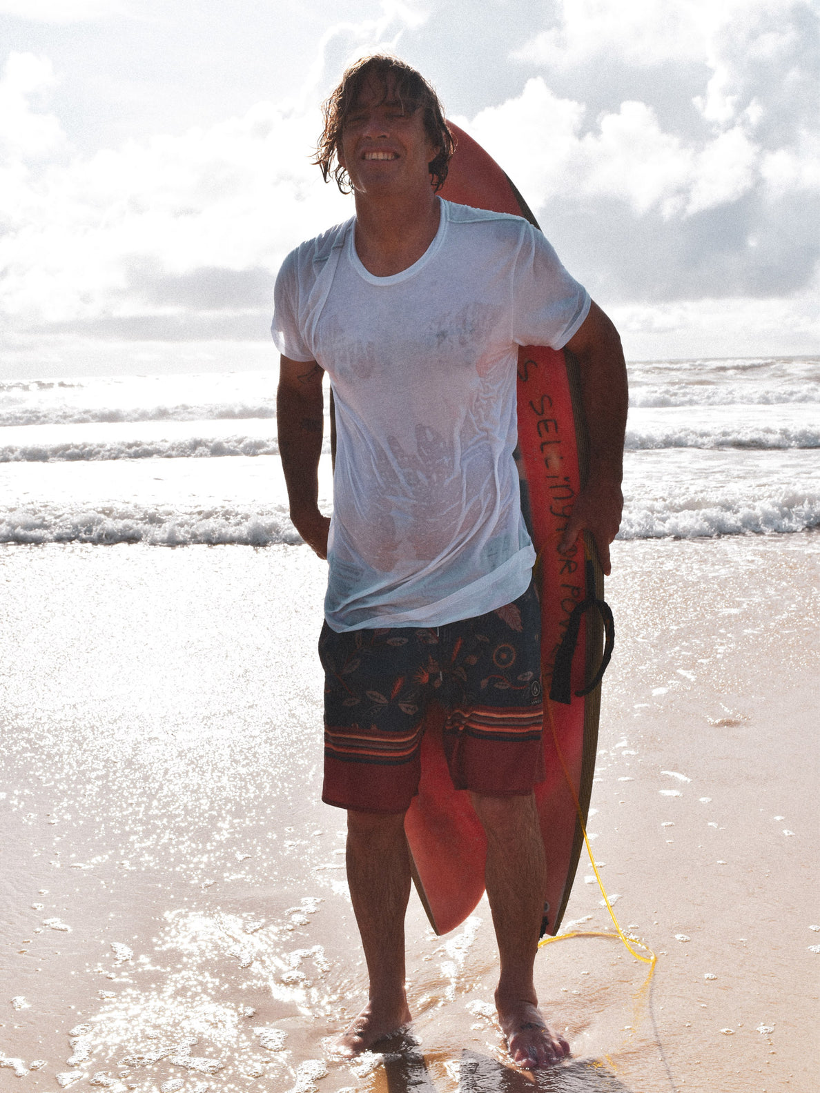 Solid Short Sleeve Tee - White