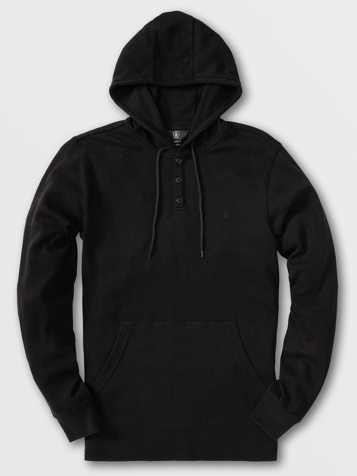 Murph Thermal Long Sleeve Tee - Black
