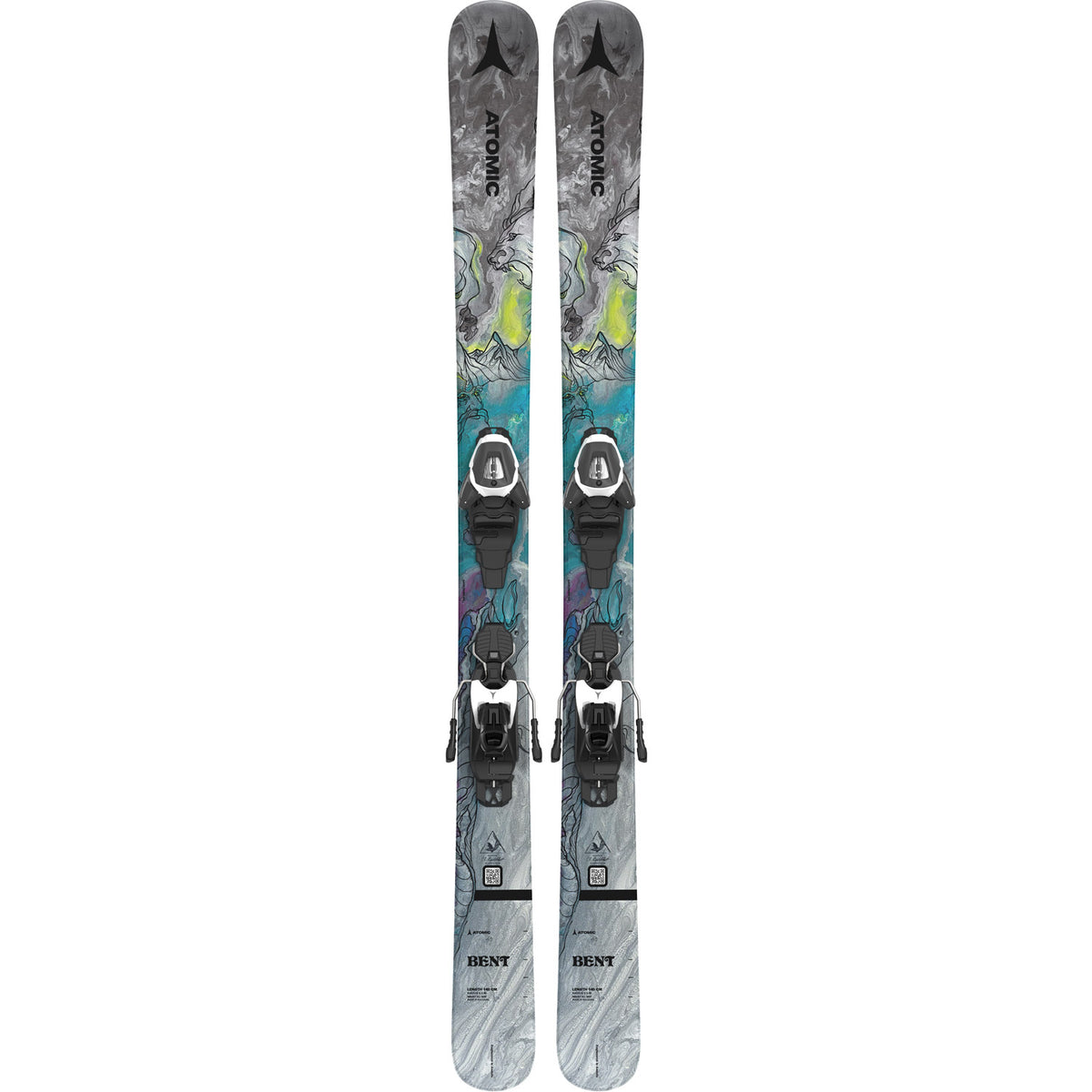 Bent JR 140-150 Skis w/ L6 GW Binding 2024