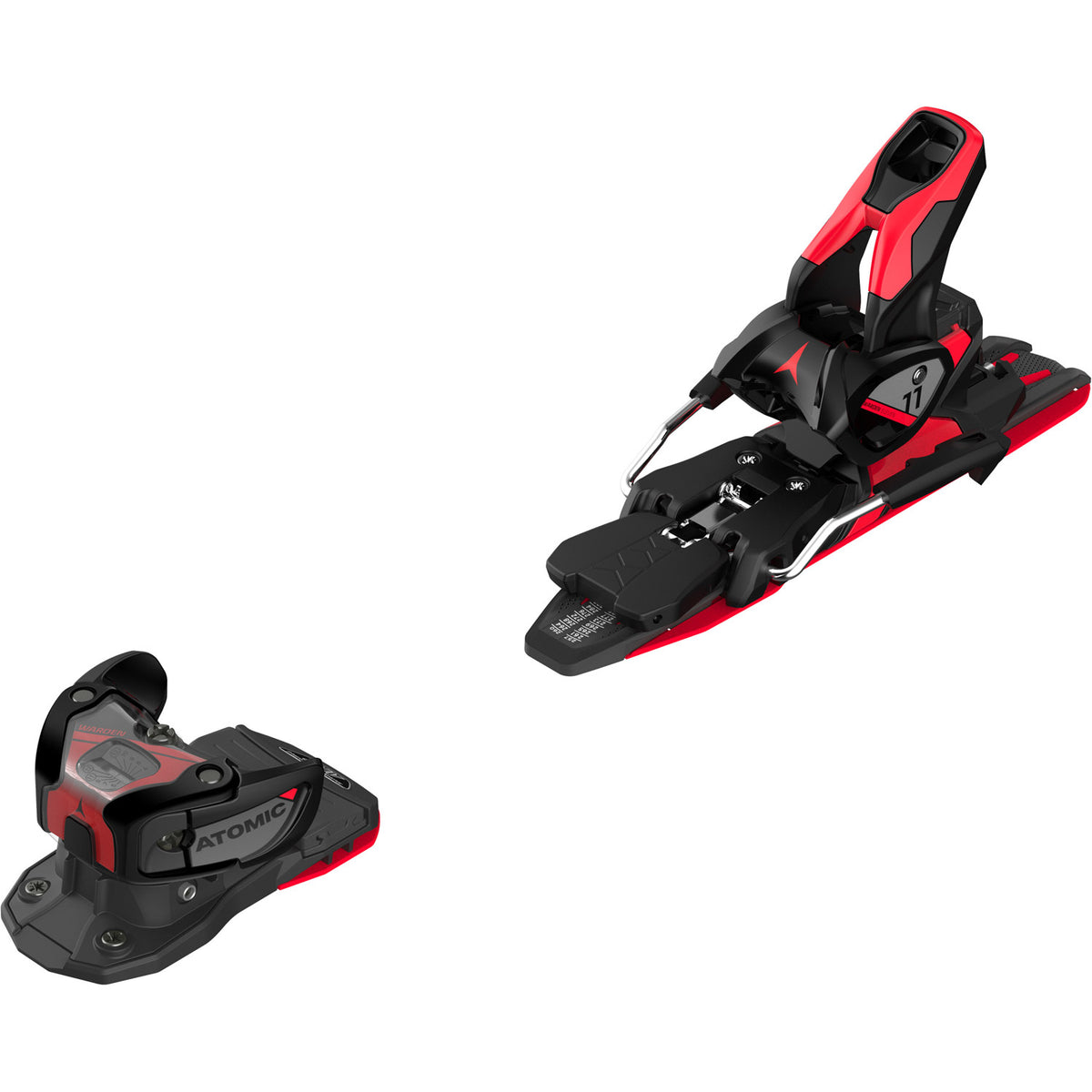 Atomic Warden 11 MNC Ski Binding 2022 Black Red