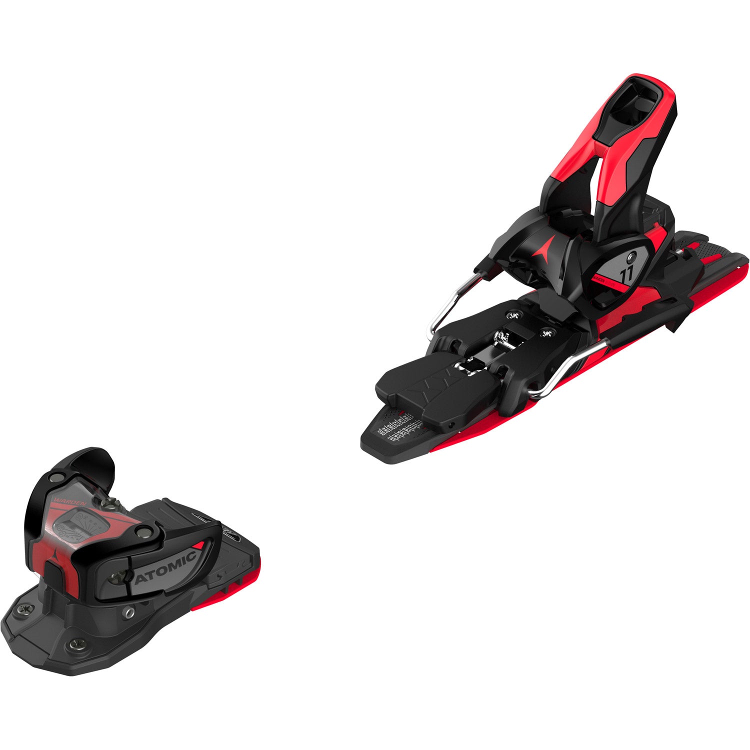 Atomic Warden 11 MNC Ski Binding 2022 Black Red