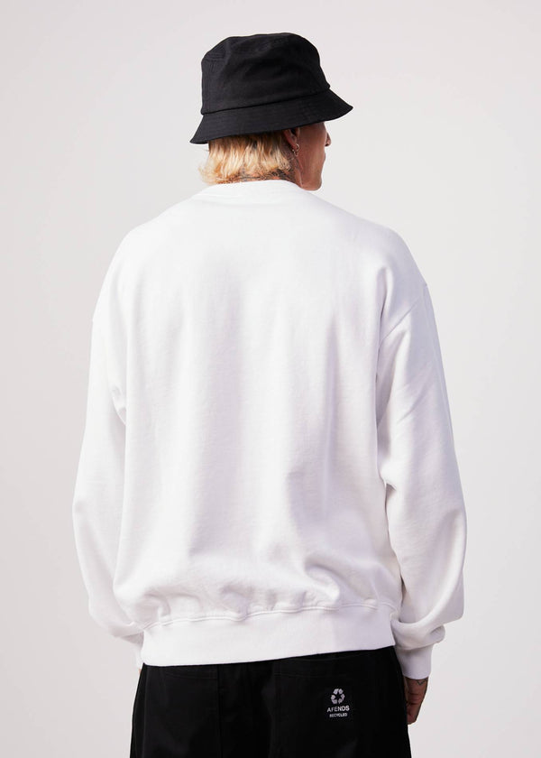Globe Recycled Crew Neck Graphic Jumper