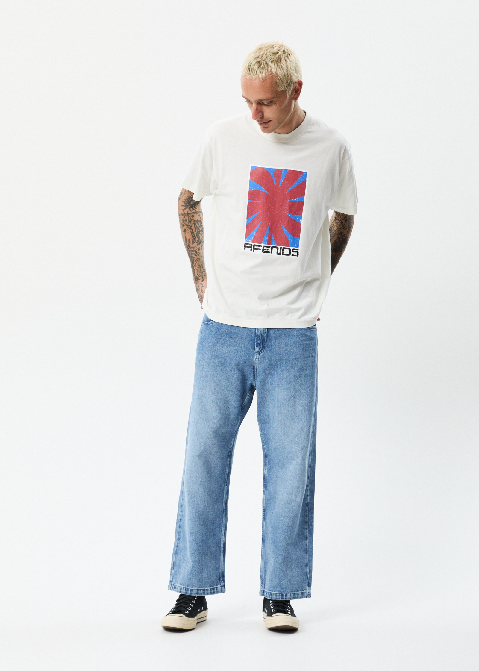 Holiday - Recycled Regular Graphic T-Shirt - Off White
