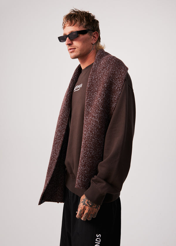 Spaced Recycled Crew Neck Jumper