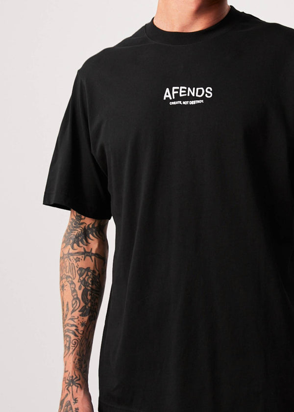 Spaced Recycled Retro T-Shirt
