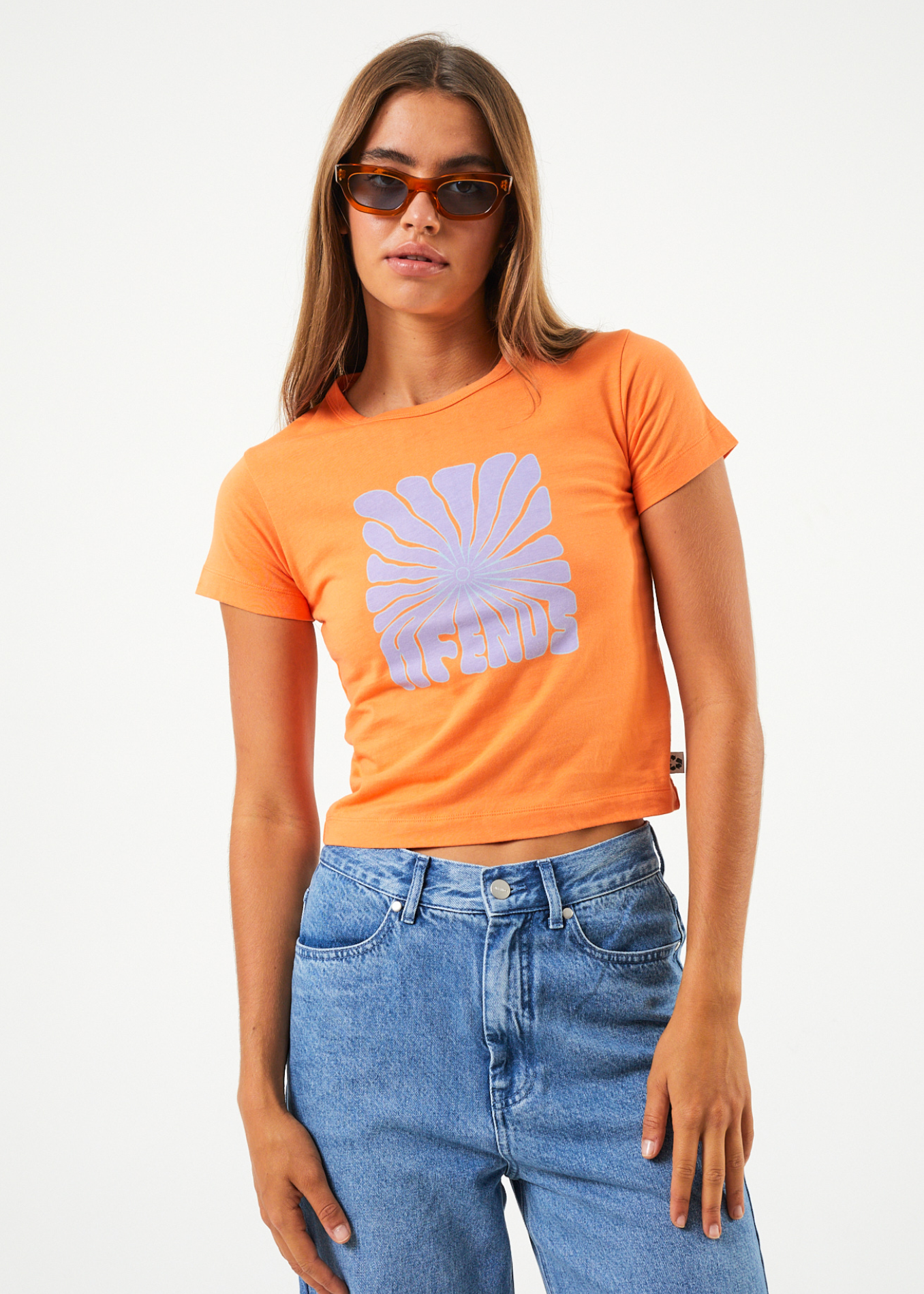 Moomin - Recycled Baby T-Shirt - Tangerine