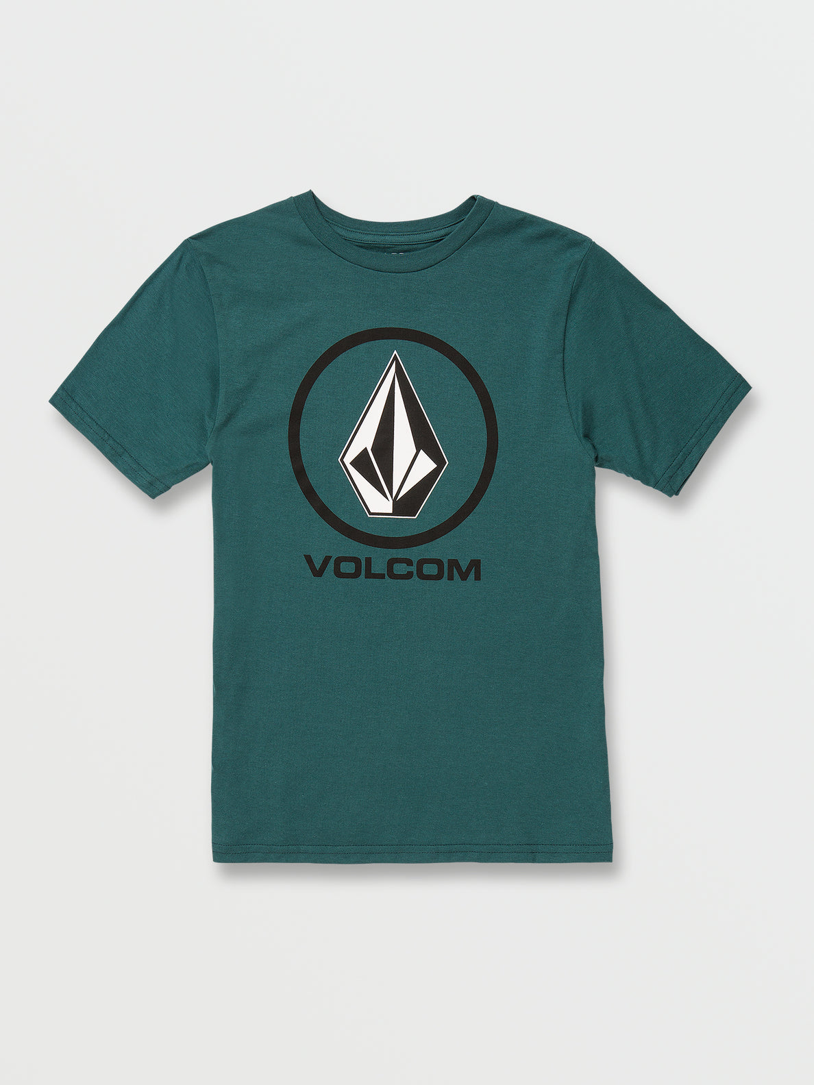 Boys Youth Crisp Stone Short Sleeve Tee - Deep Teal