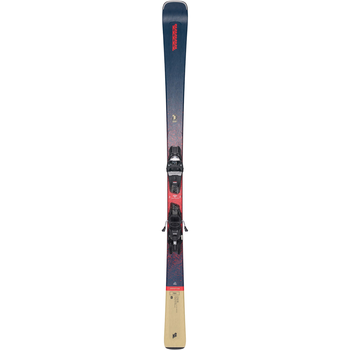 Disruption 76 X Skis w/ M3 10 Bindings 2023