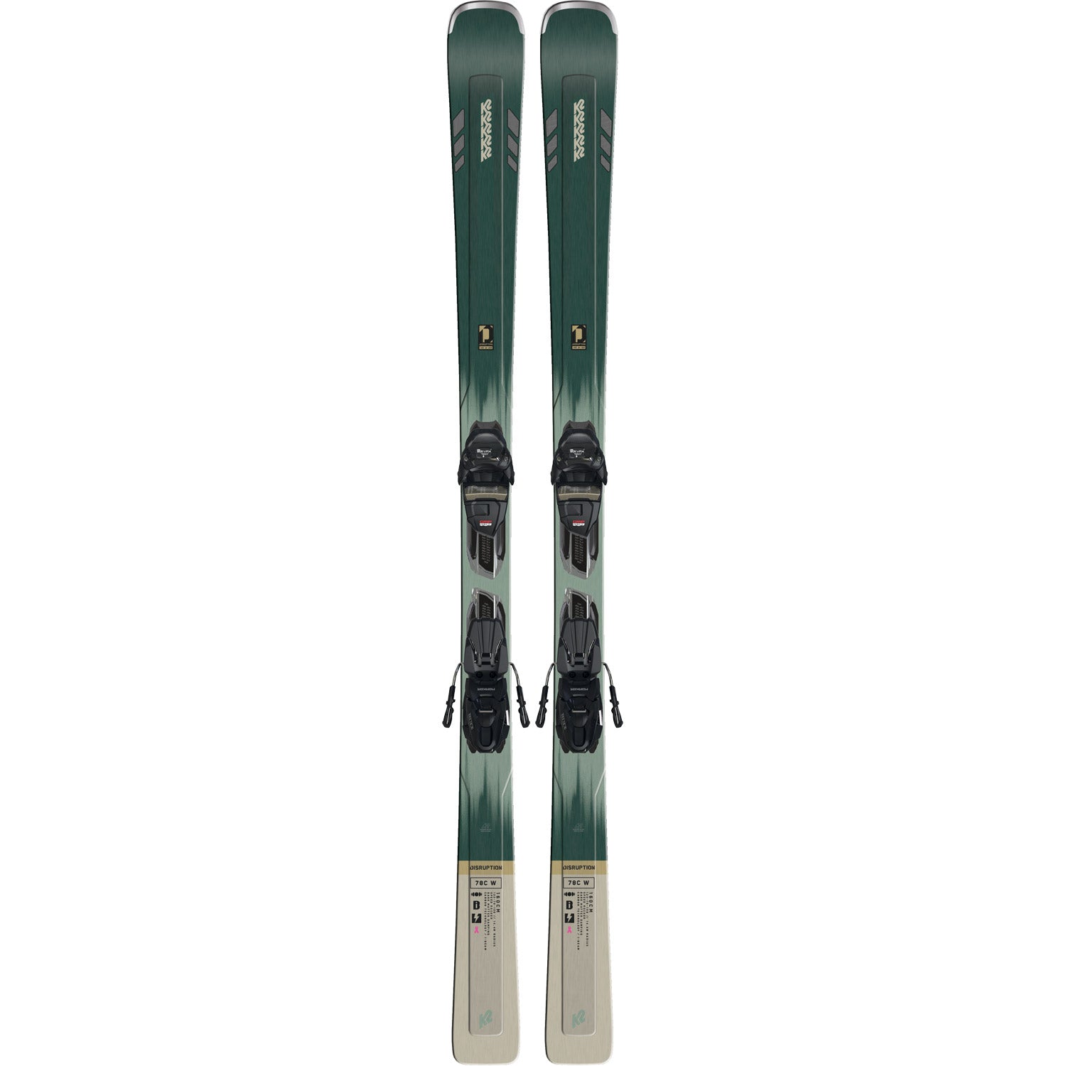 K2 Disruption 78C Women's w/ ER3 10 Bindings 2024