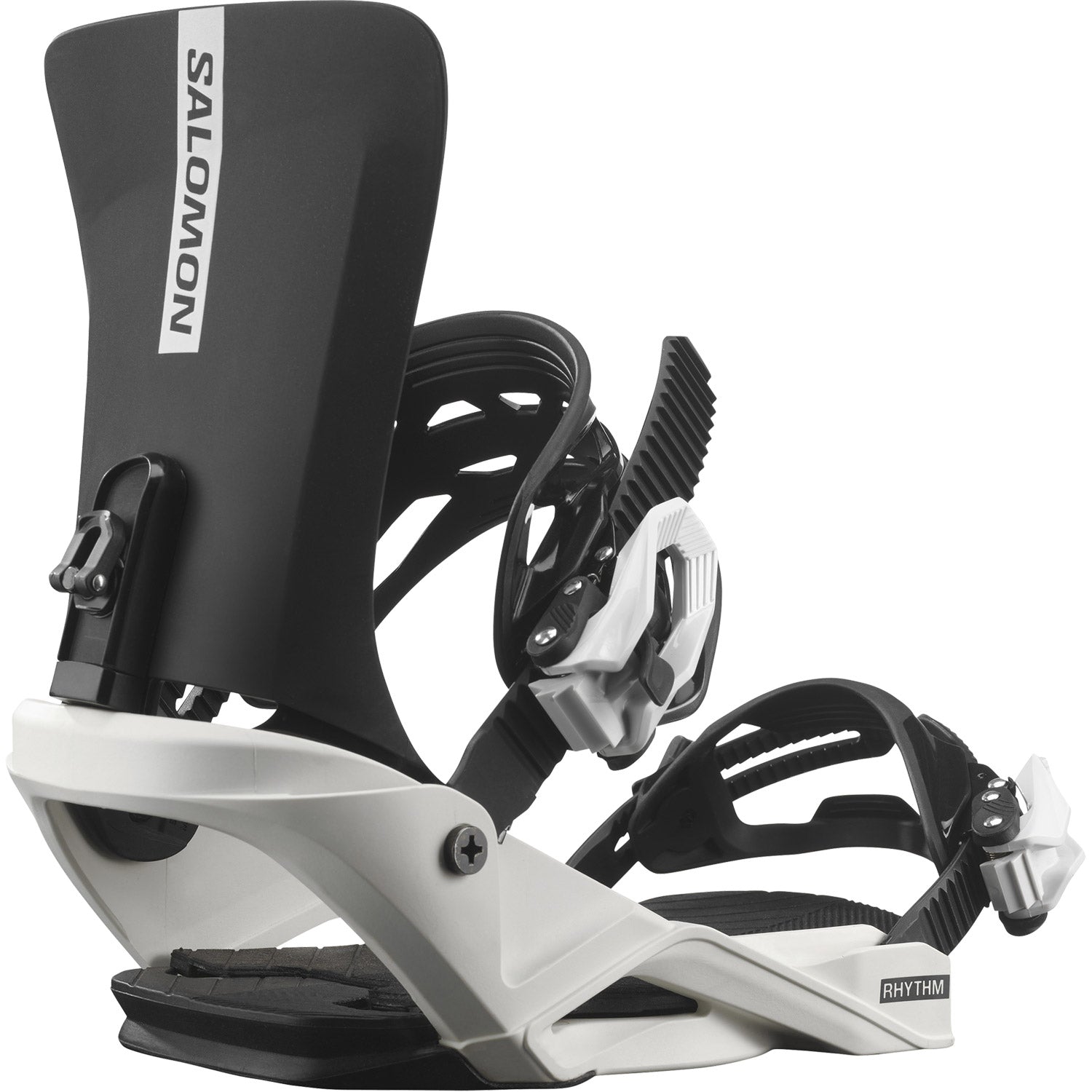 Salomon Rhythm Snowboard Bindings Black White