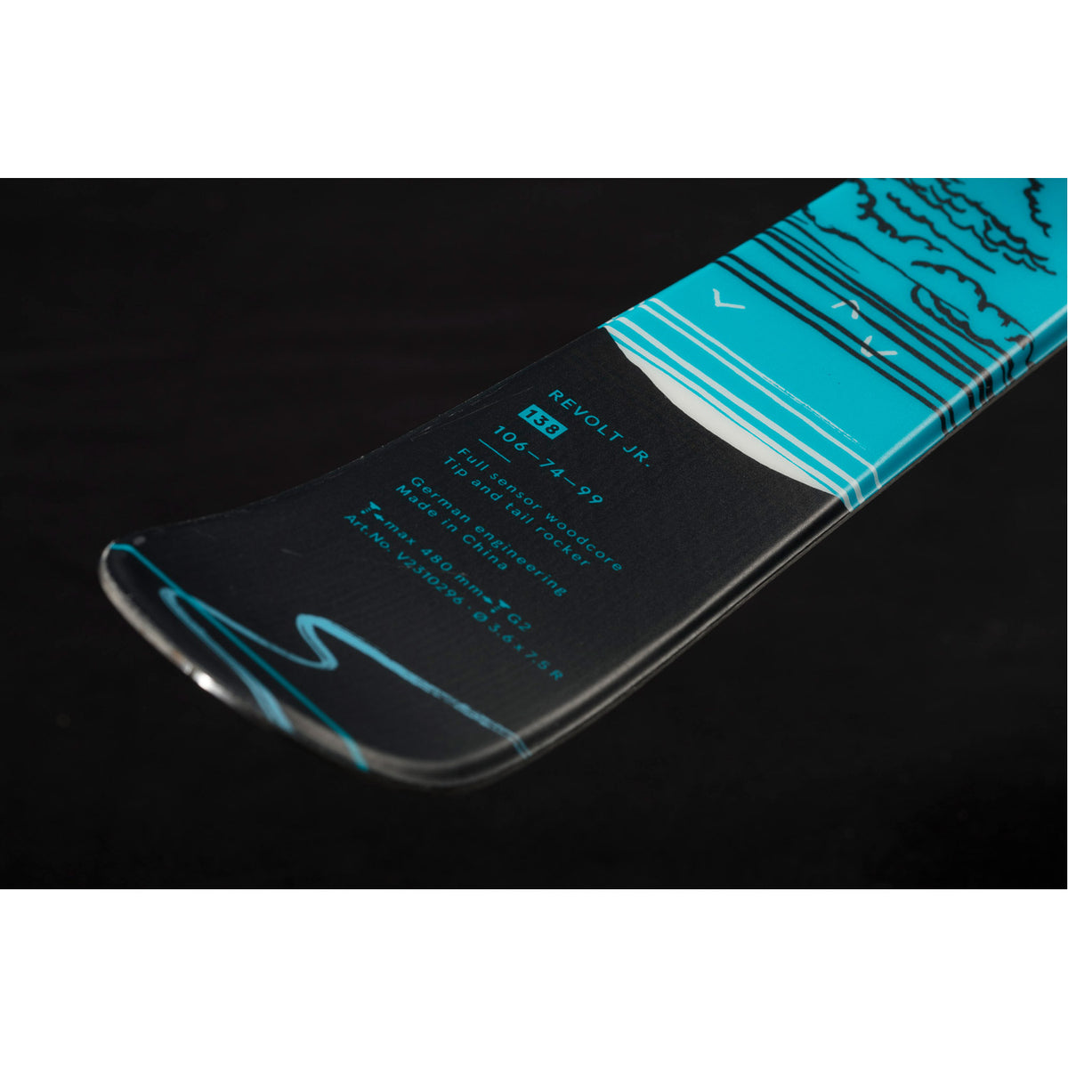 Revolt Jr Hopper Skis w/ 4.5 Vmotion Jr Binding 2024