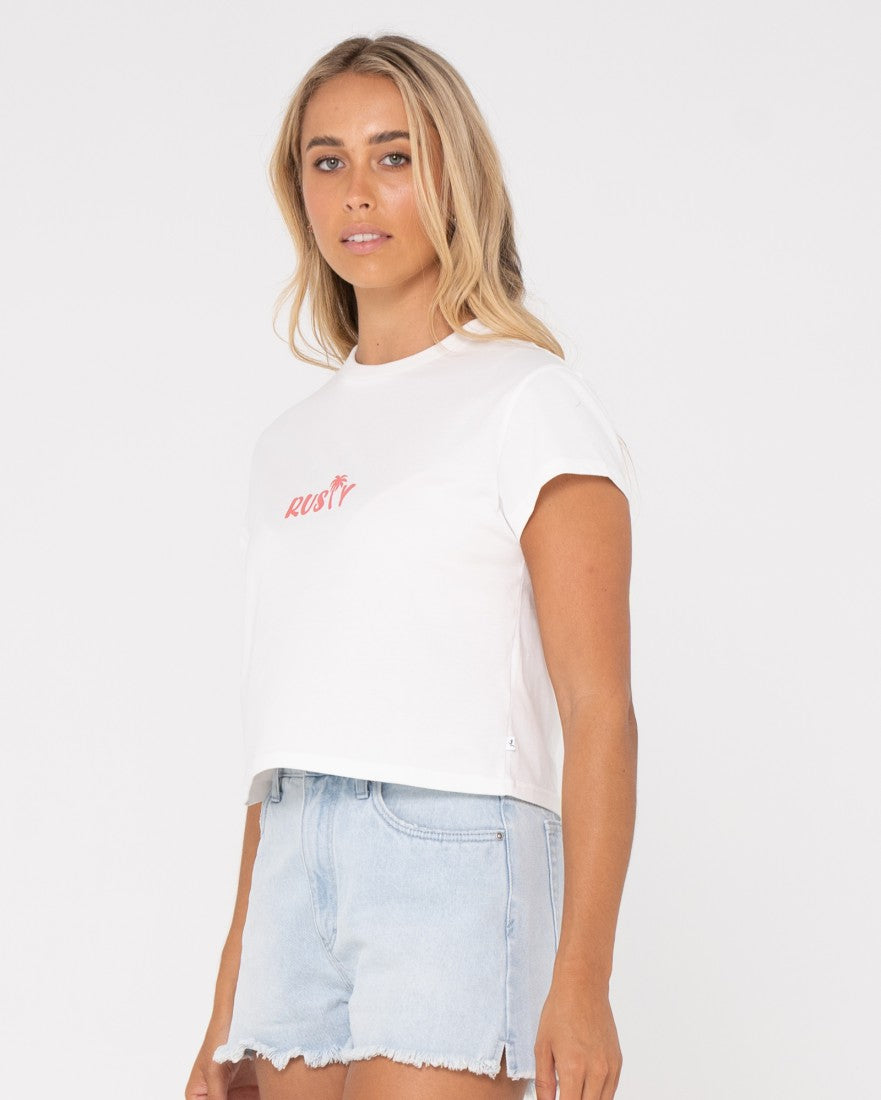 Rusty Palm Classic Slim Fit Crop Tee