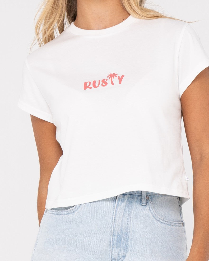 Rusty Palm Classic Slim Fit Crop Tee